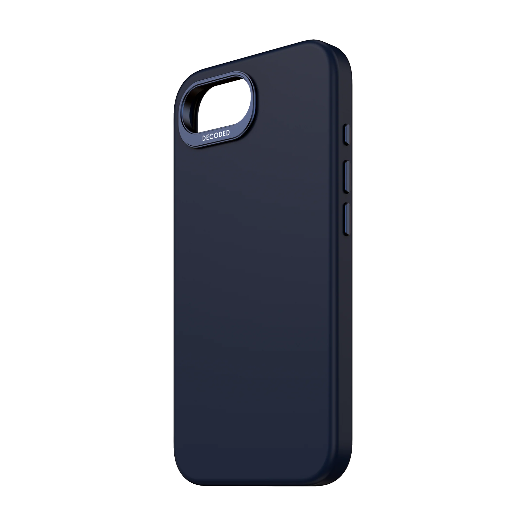 DECODED Silicone MagSafe Case for iPhone 17e / 16e - Navy Blue - Image 5