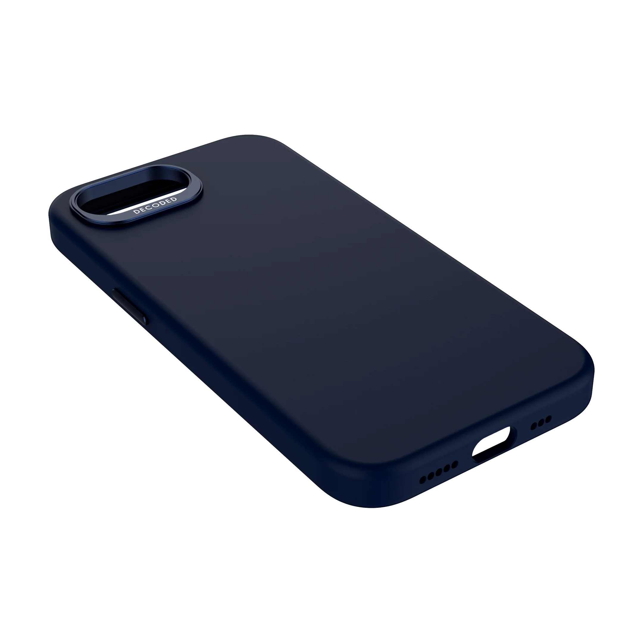 DECODED Silicone MagSafe Case for iPhone 17e / 16e - Navy Blue - Image 6