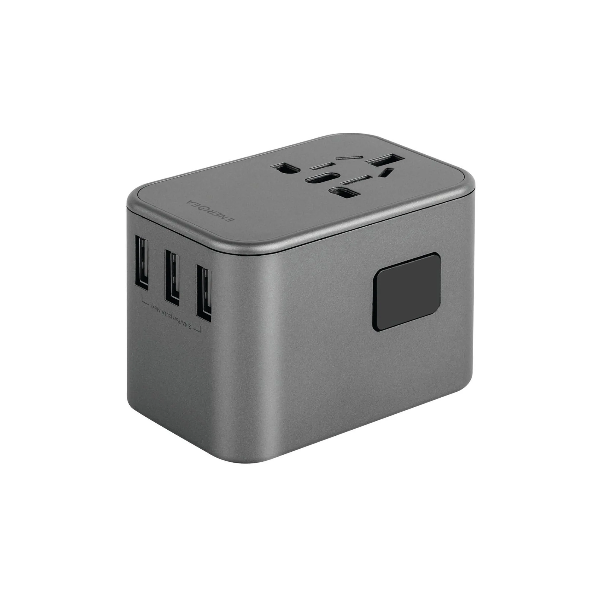 ENERGEA TravelWorld Adapter 35w - Gunmetal - Image 3