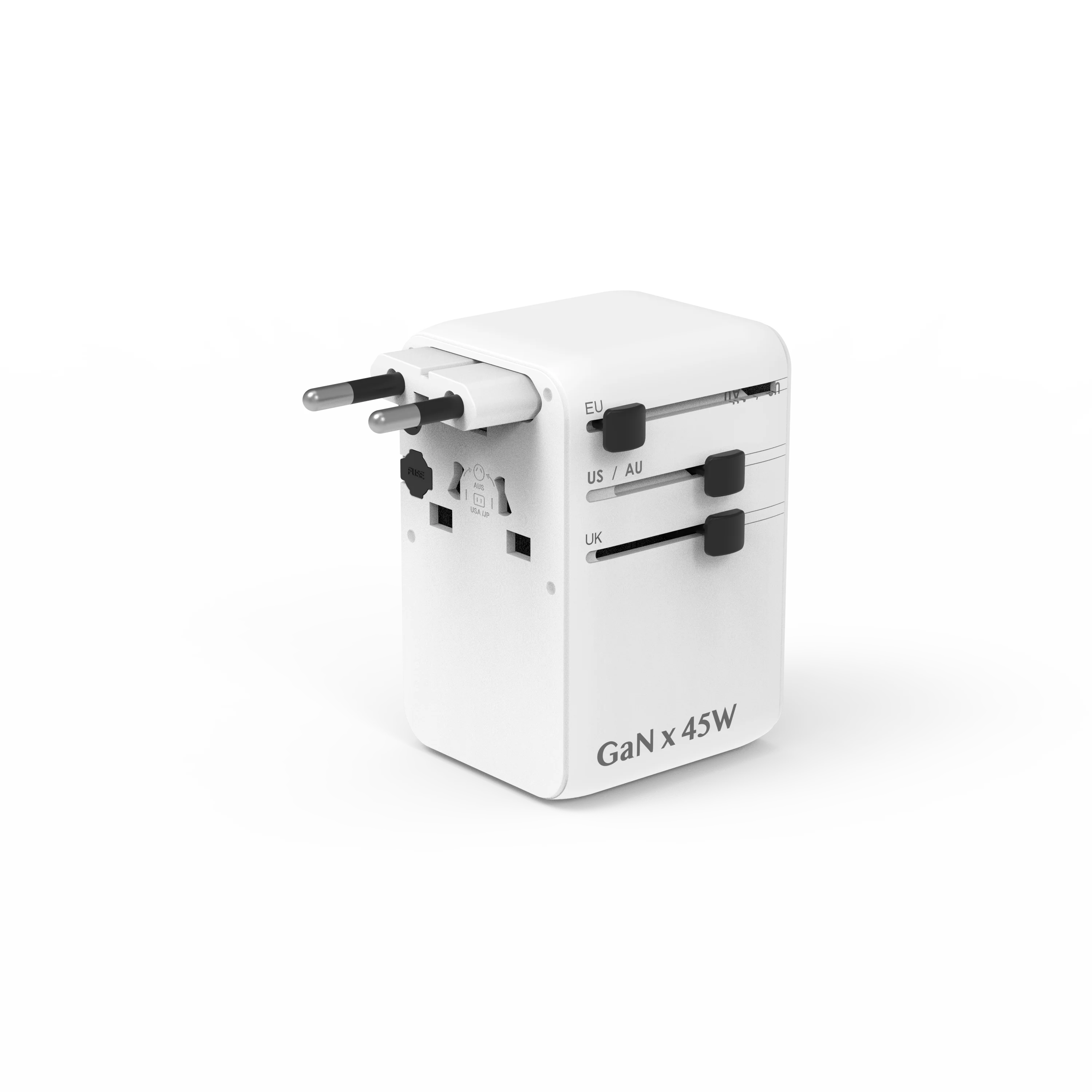 "FEELTEK All-in-1 Universal Travel Charger, 45W w/ Cable" - Image 2