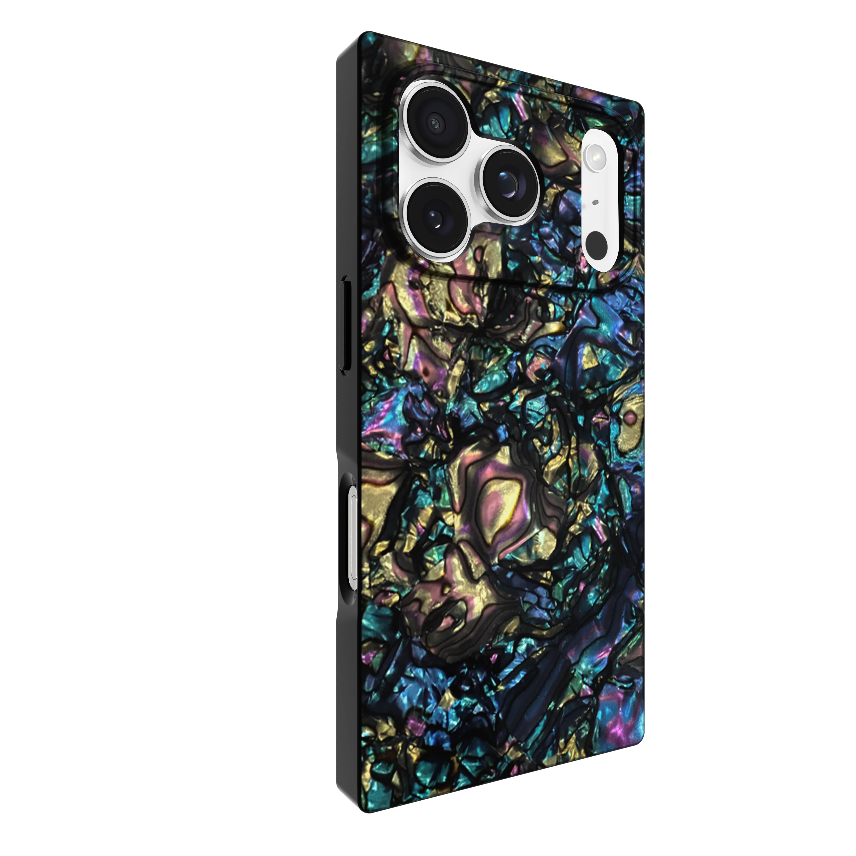 FLAUNT Square Printed MagSafe Case for iPhone 17 Pro - Abalone Shell - Image 3