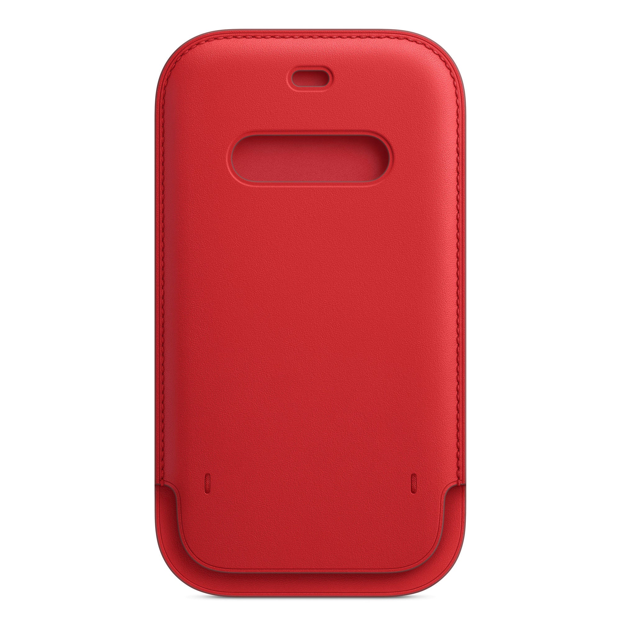 iPhone 12 | 12 Pro Leather Sleeve with MagSafe - (PRODUCT)RED - Image 3