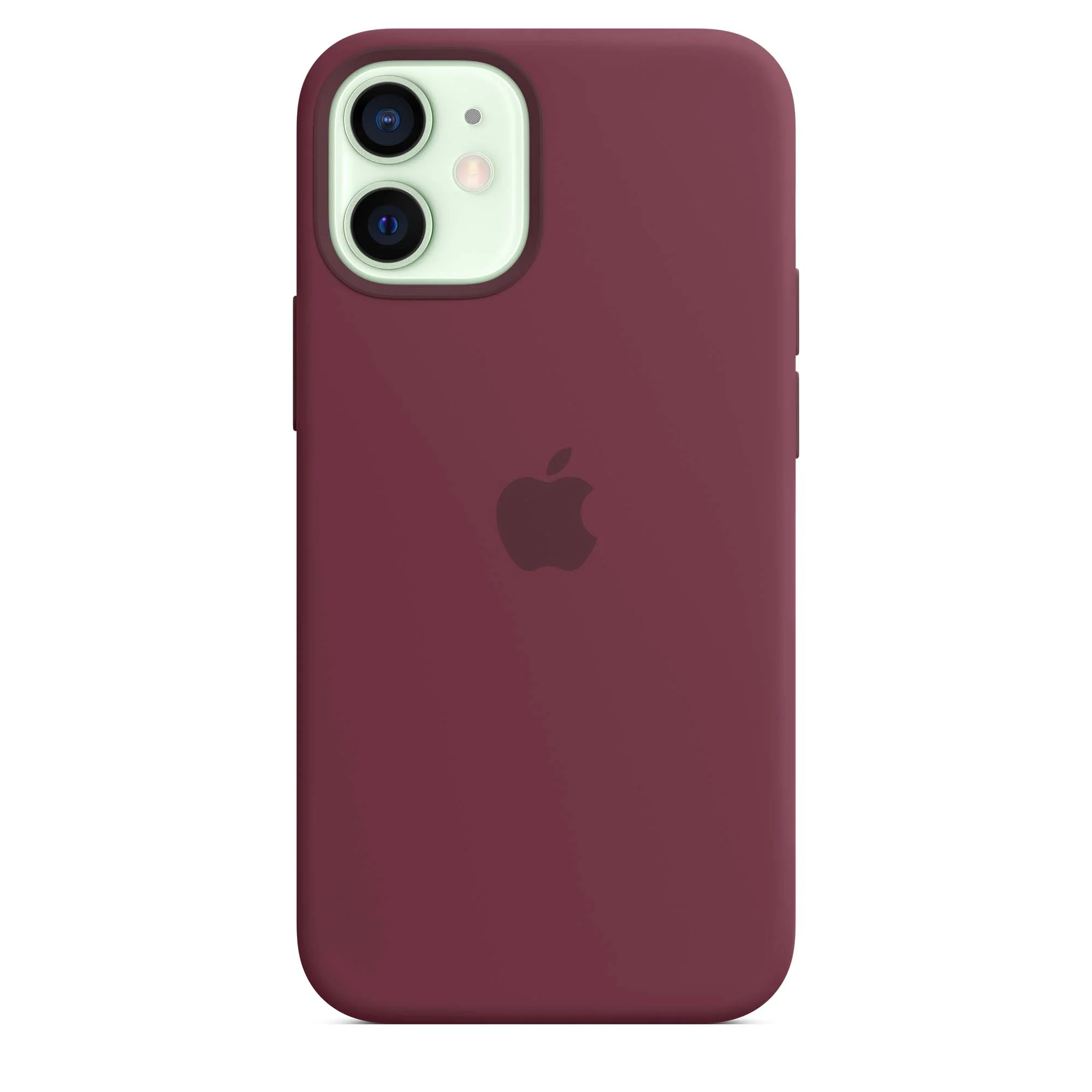 iPhone 12 mini Silicone Case with MagSafe - Plum - Image 2