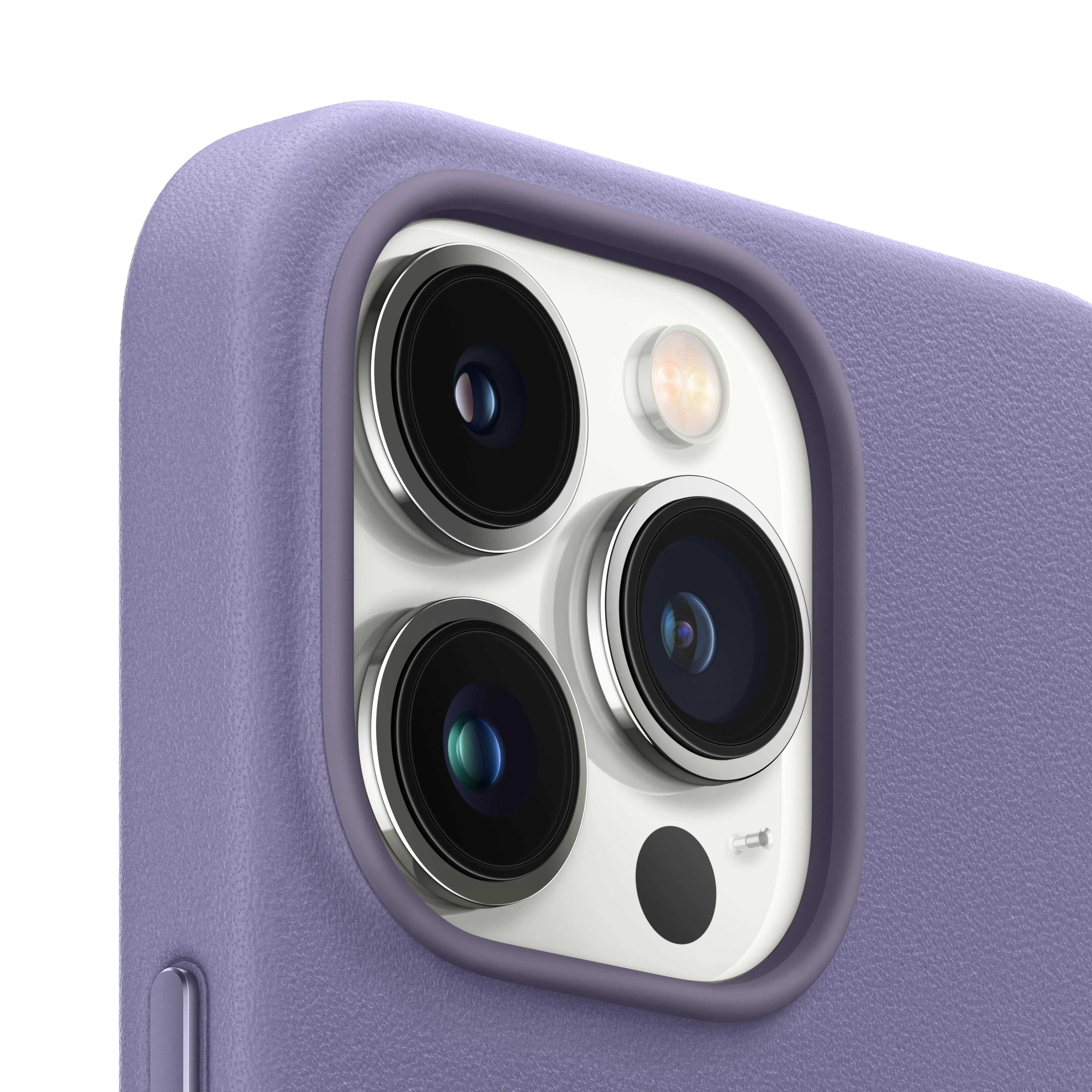 iPhone 13 Pro Max Leather Case with MagSafe - Wisteria - Image 3