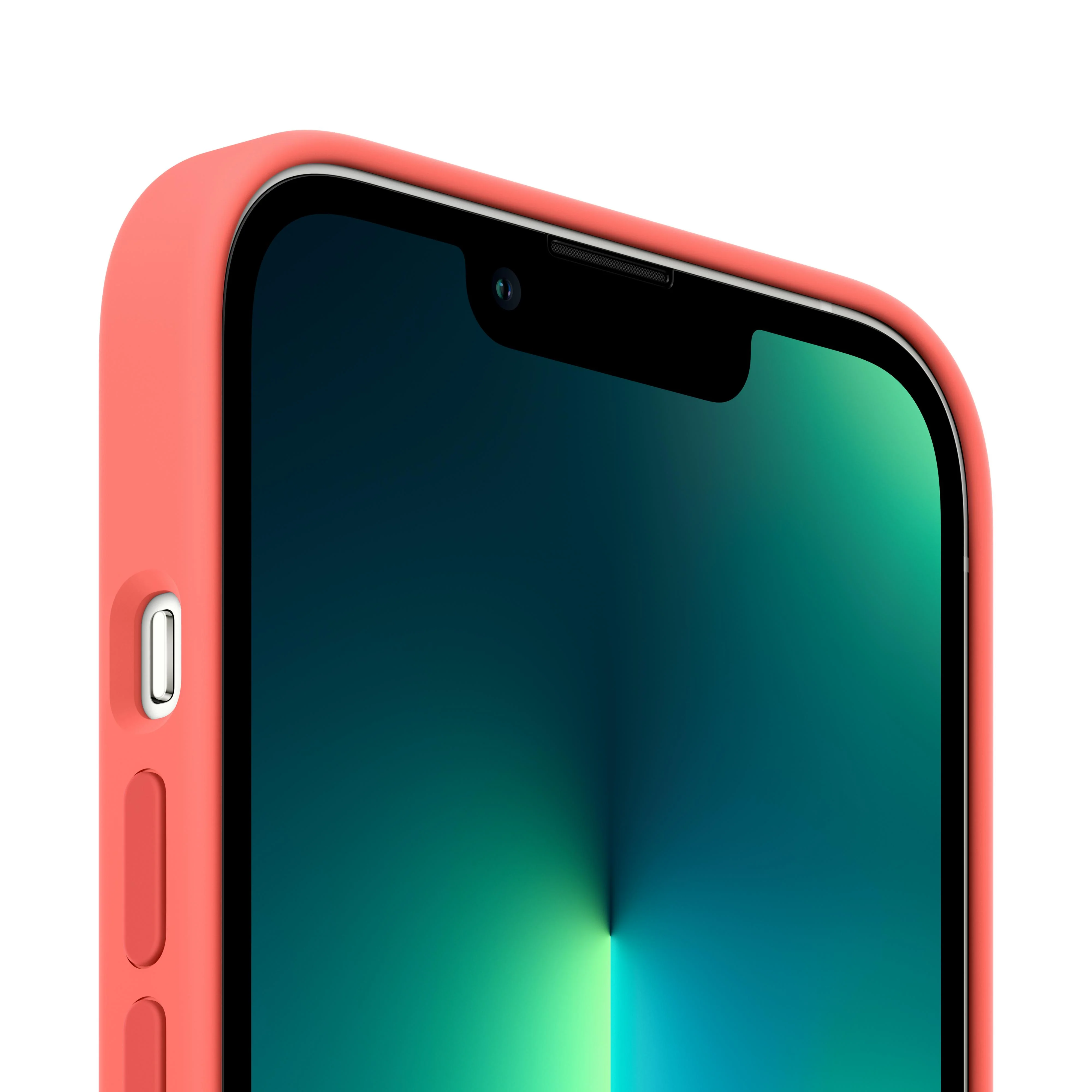 iPhone 13 Pro Silicone Case with MagSafe _ Pink Pomelo - Image 2