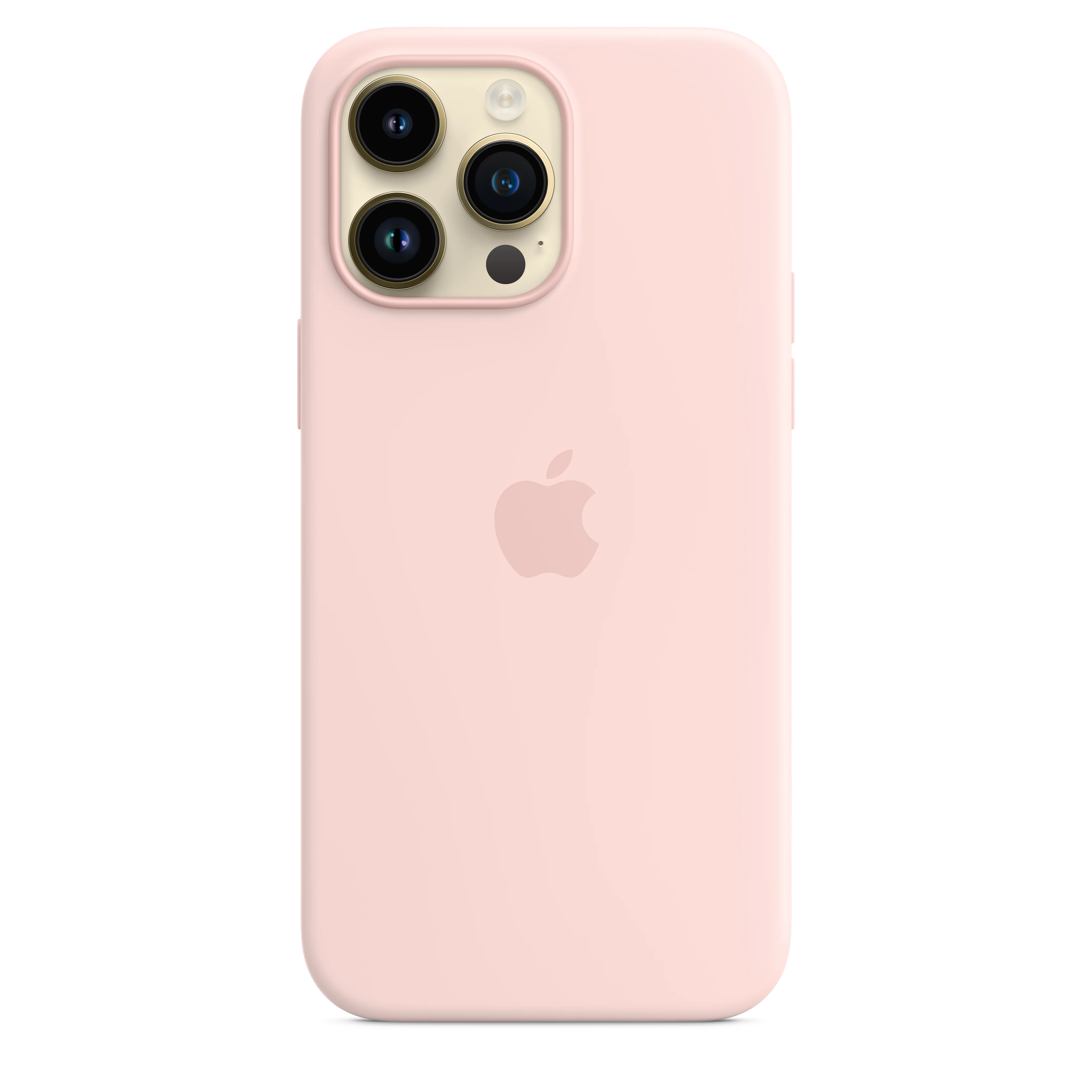 iPhone 14 Pro Max Silicone Case with MagSafe - Chalk Pink - Image 2