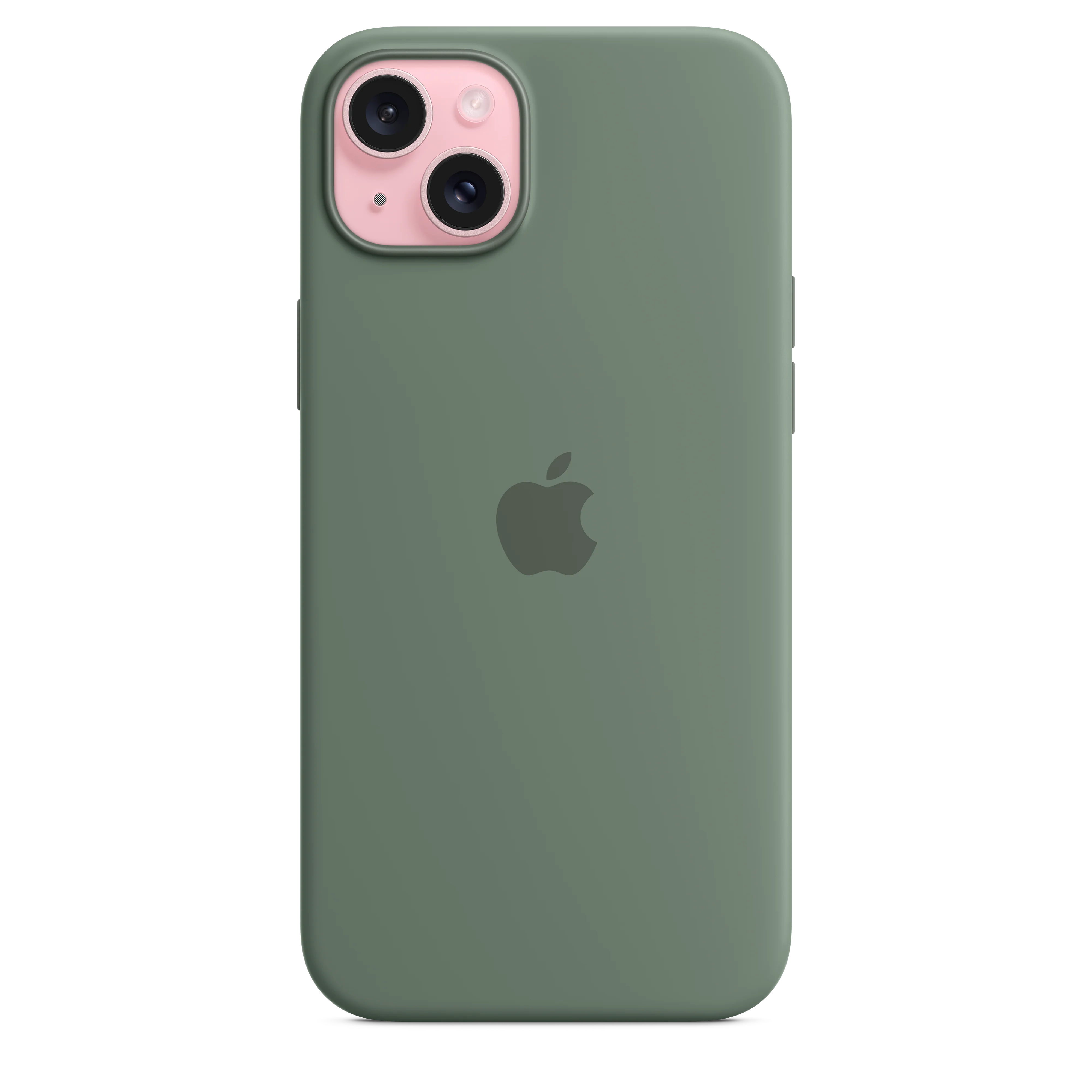 iPhone 15 Plus Silicone Case with MagSafe - Cypress - Image 2