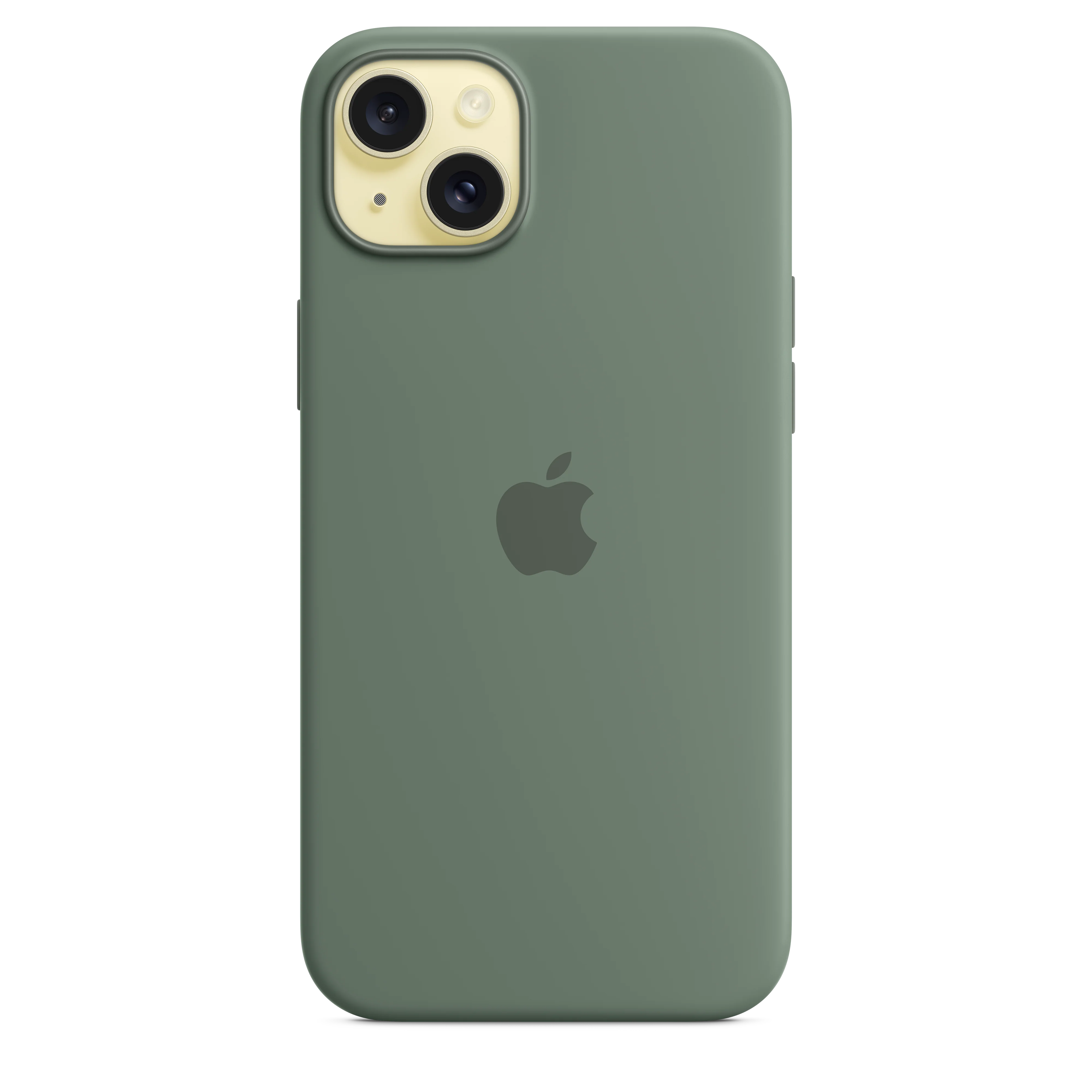 iPhone 15 Plus Silicone Case with MagSafe - Cypress - Image 3