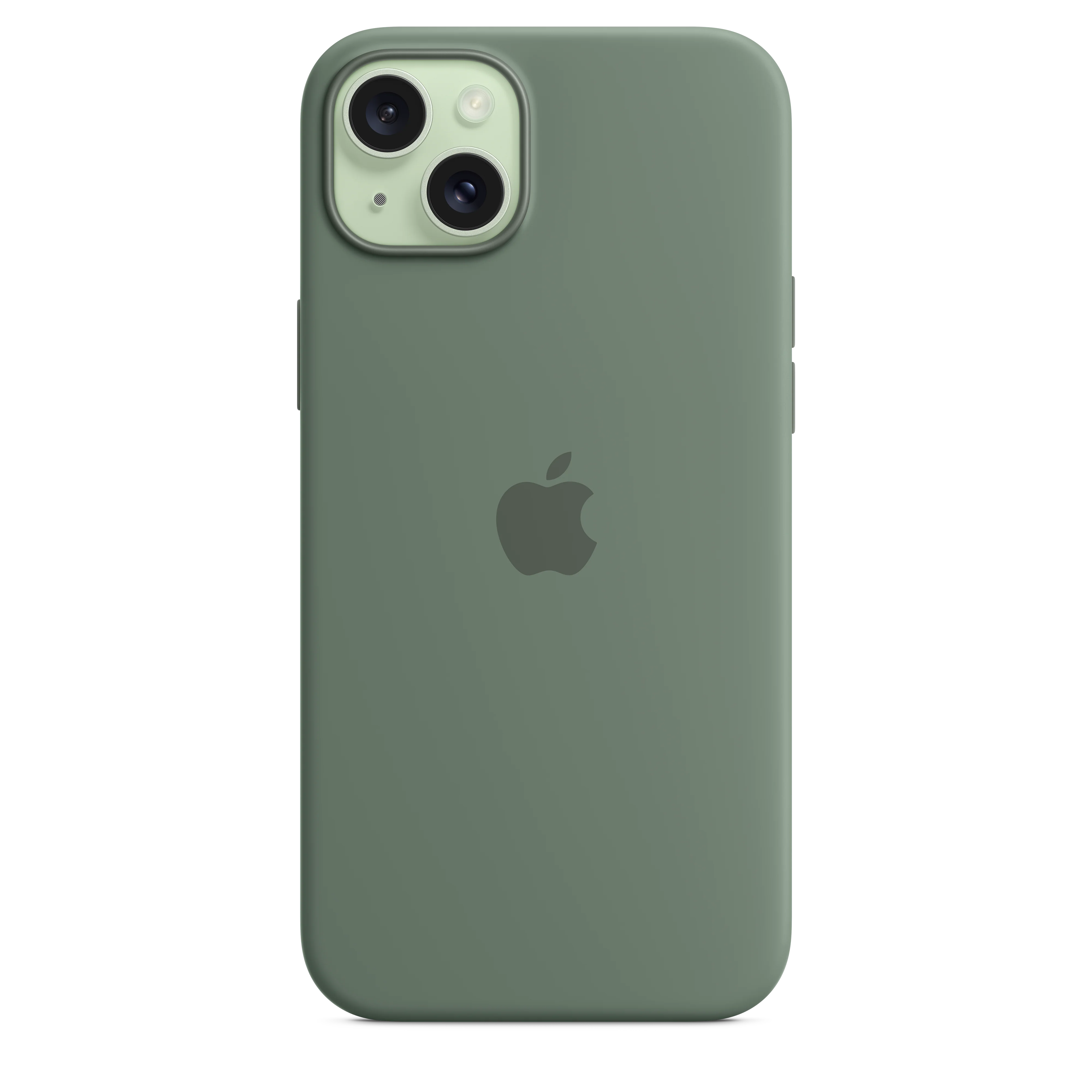 iPhone 15 Plus Silicone Case with MagSafe - Cypress - Image 4