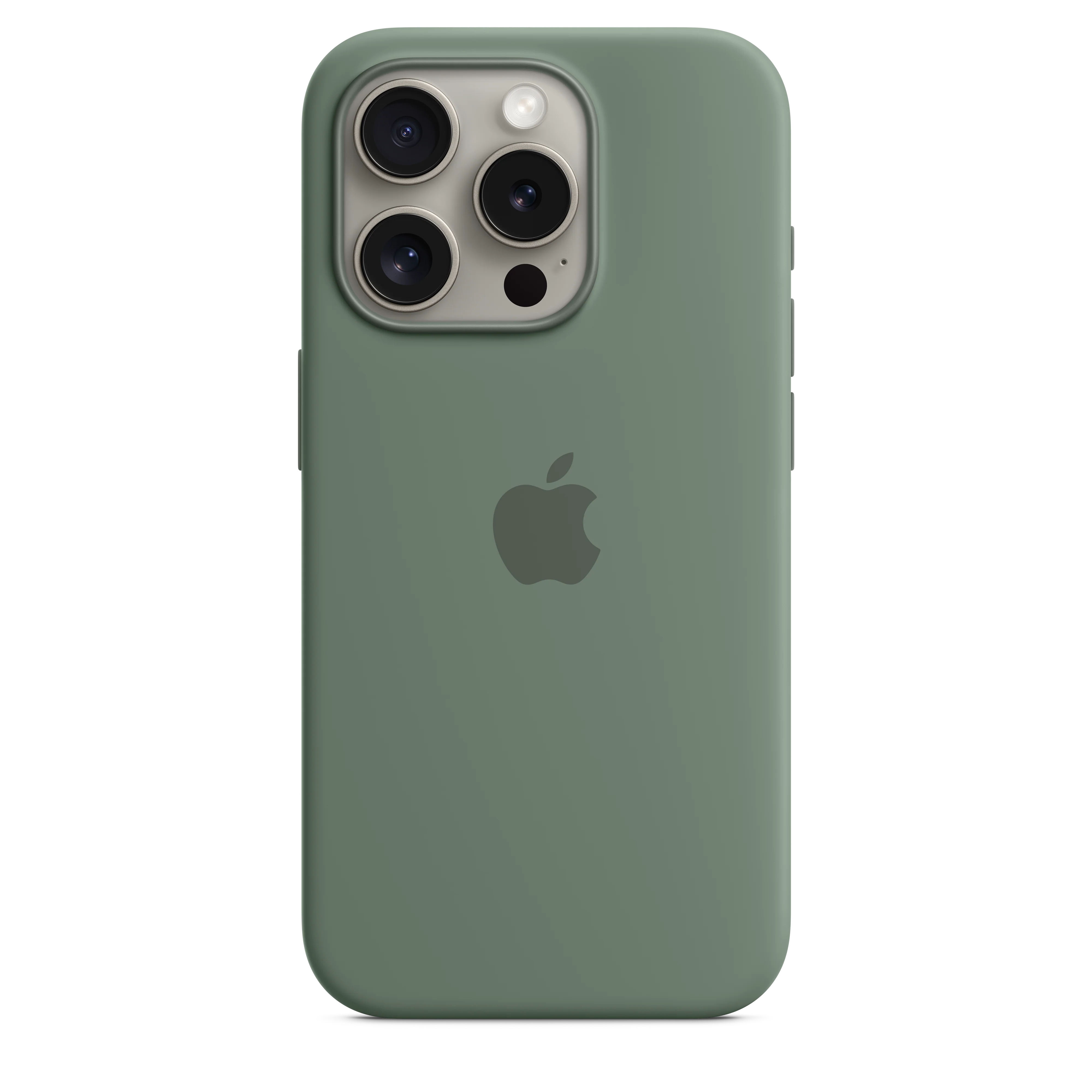 iPhone 15 Pro Silicone Case with MagSafe - Cypress
