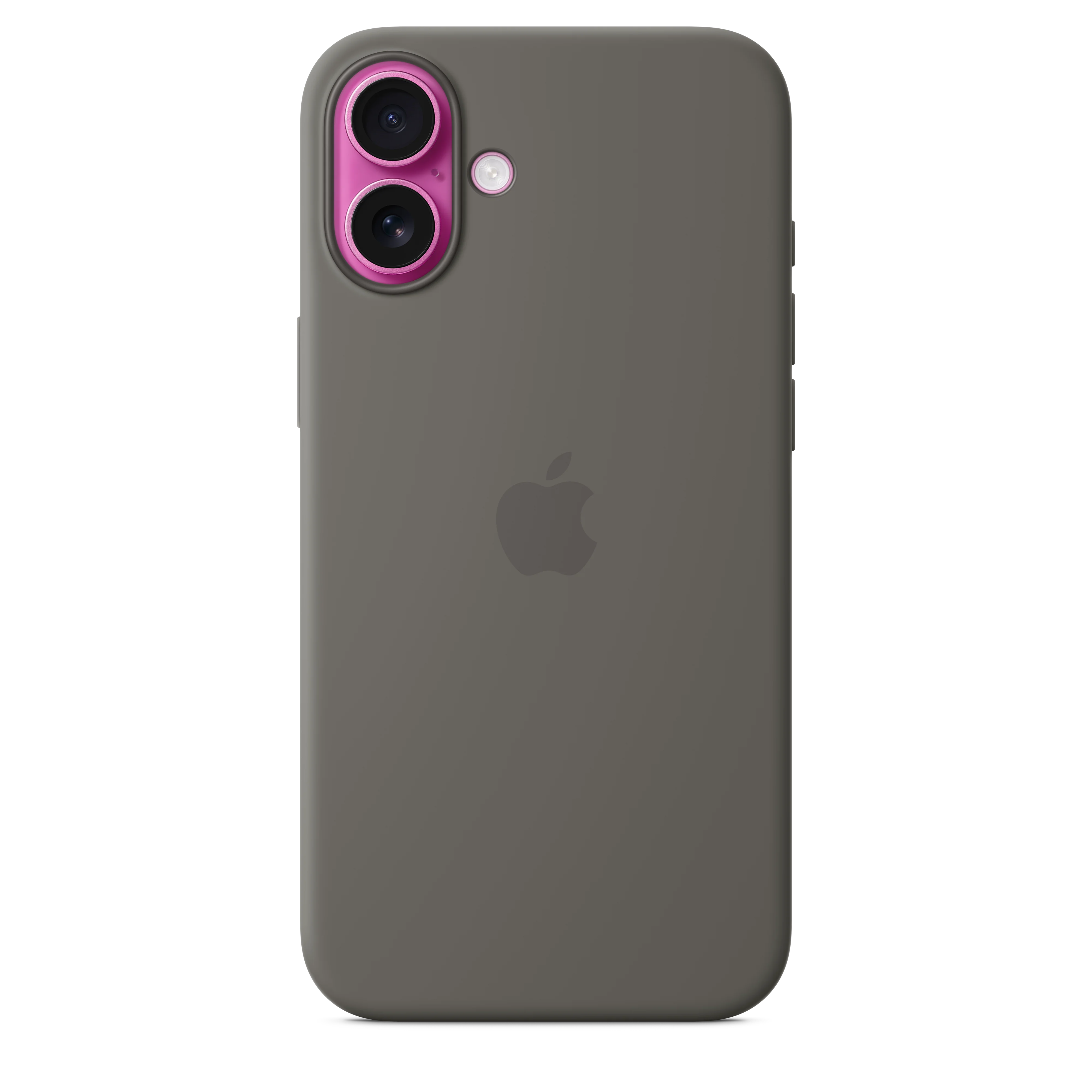 iPhone 16 Plus Silicone Case with MagSafe - Stone Gray - Image 3