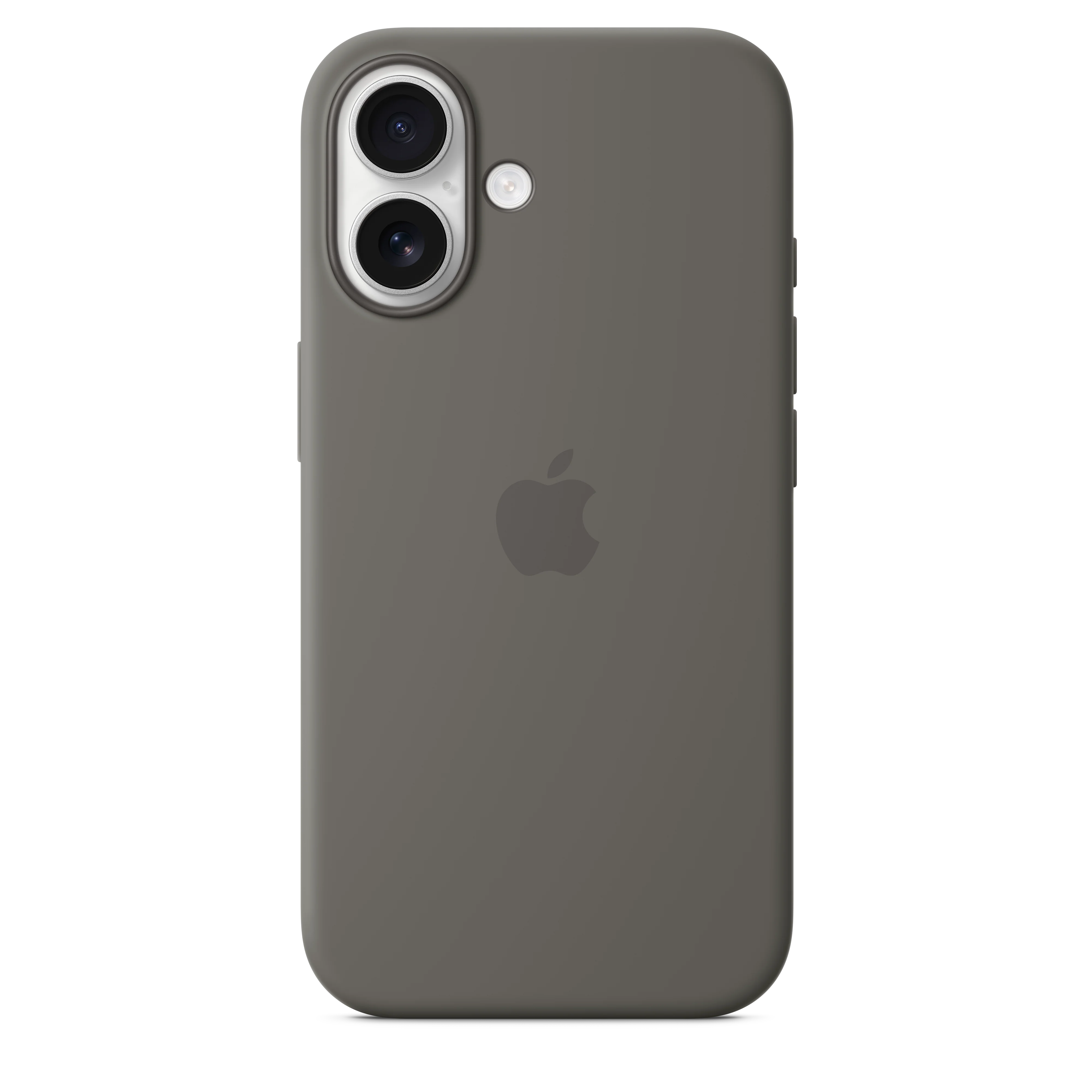 iPhone 16 Silicone Case with MagSafe - Stone Gray - Image 4