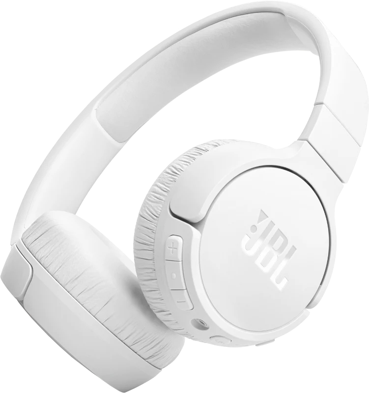 JBL Tune 670NC Adaptive Noise Cancelling Wireless On-Ear Headphones - White