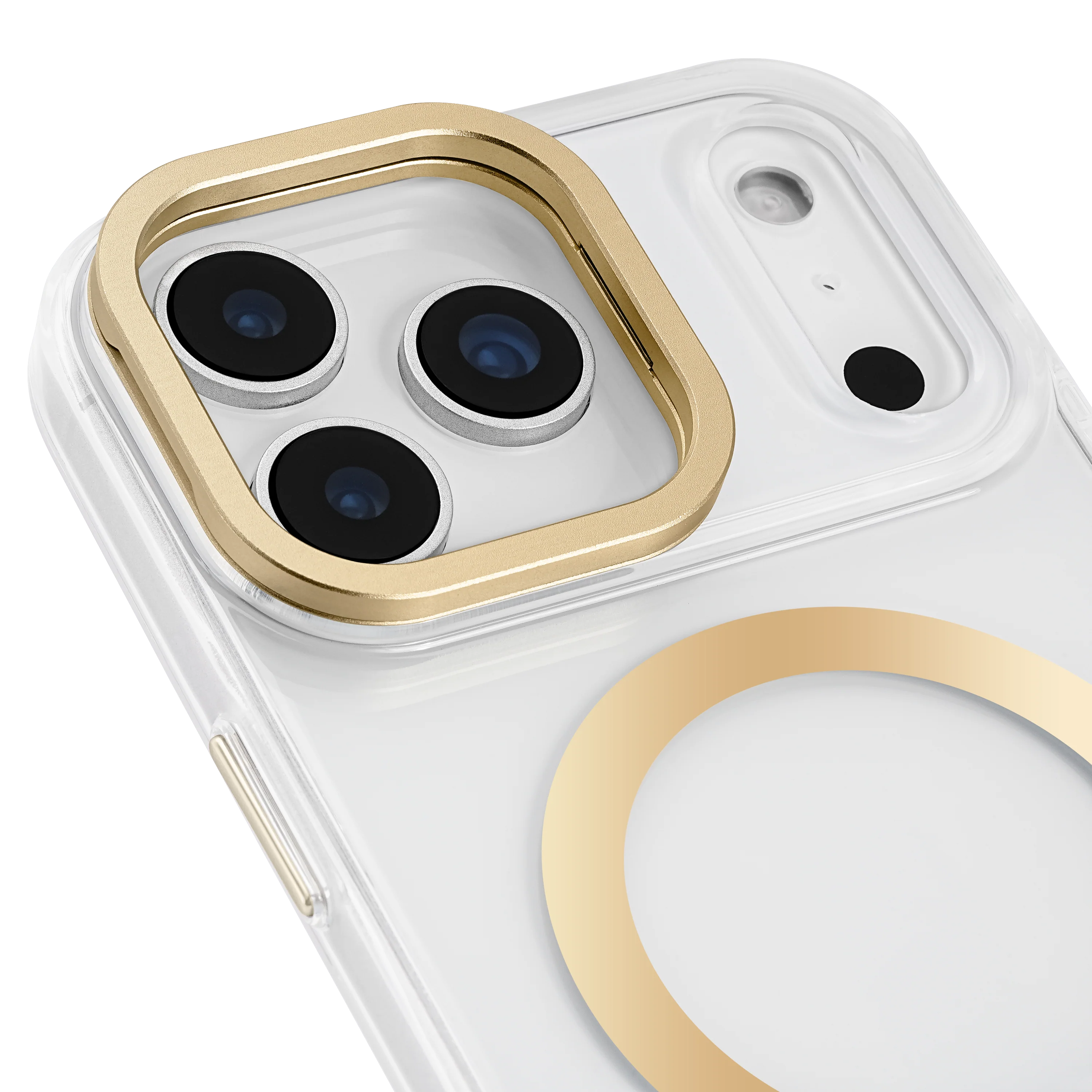KATE SPADE Icon with Stand MagSafe Case for iPhone 17 Pro Max - Clear/Gold - Image 4