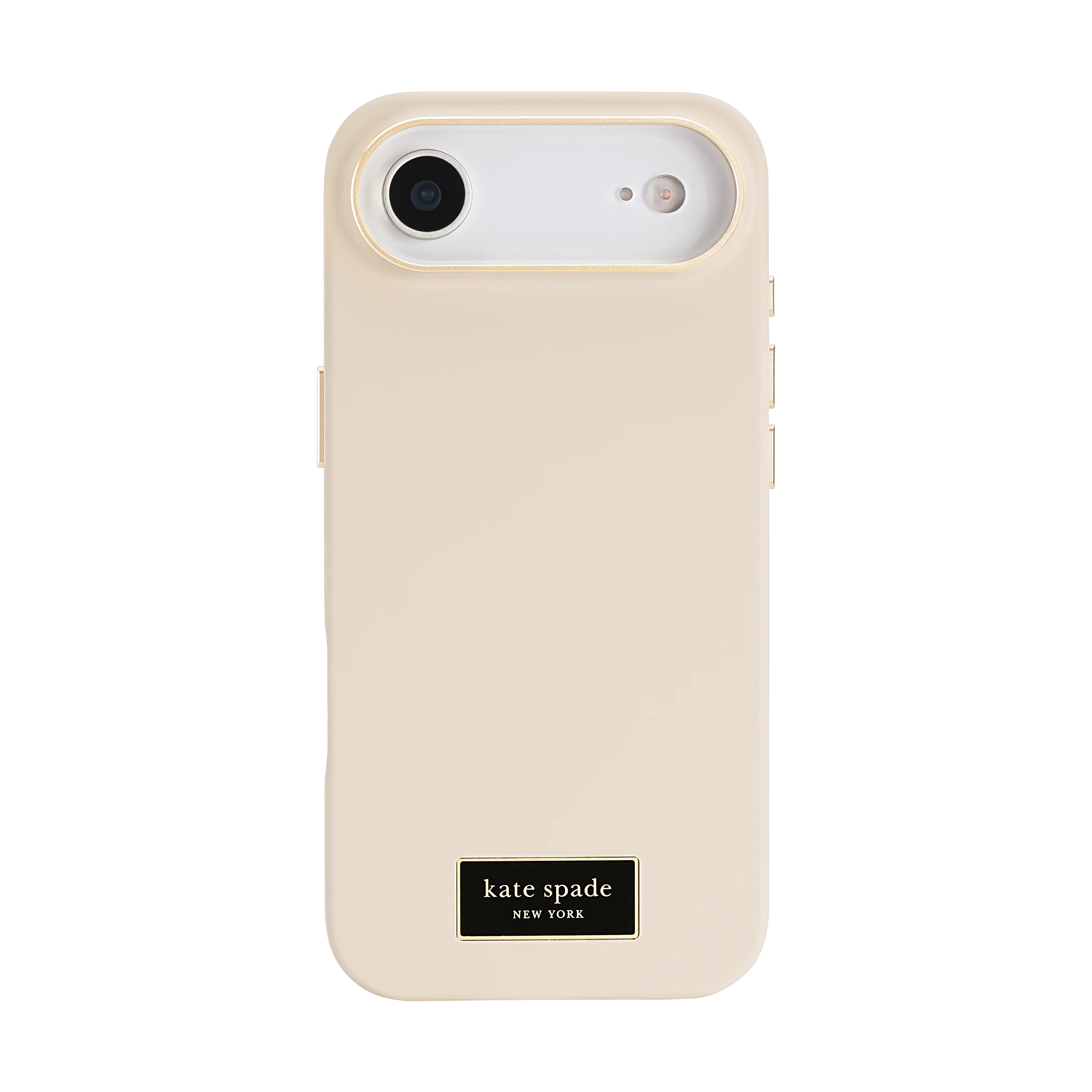 KATE SPADE Silicone Icon MagSafe Case for iPhone Air - Perfect Beige