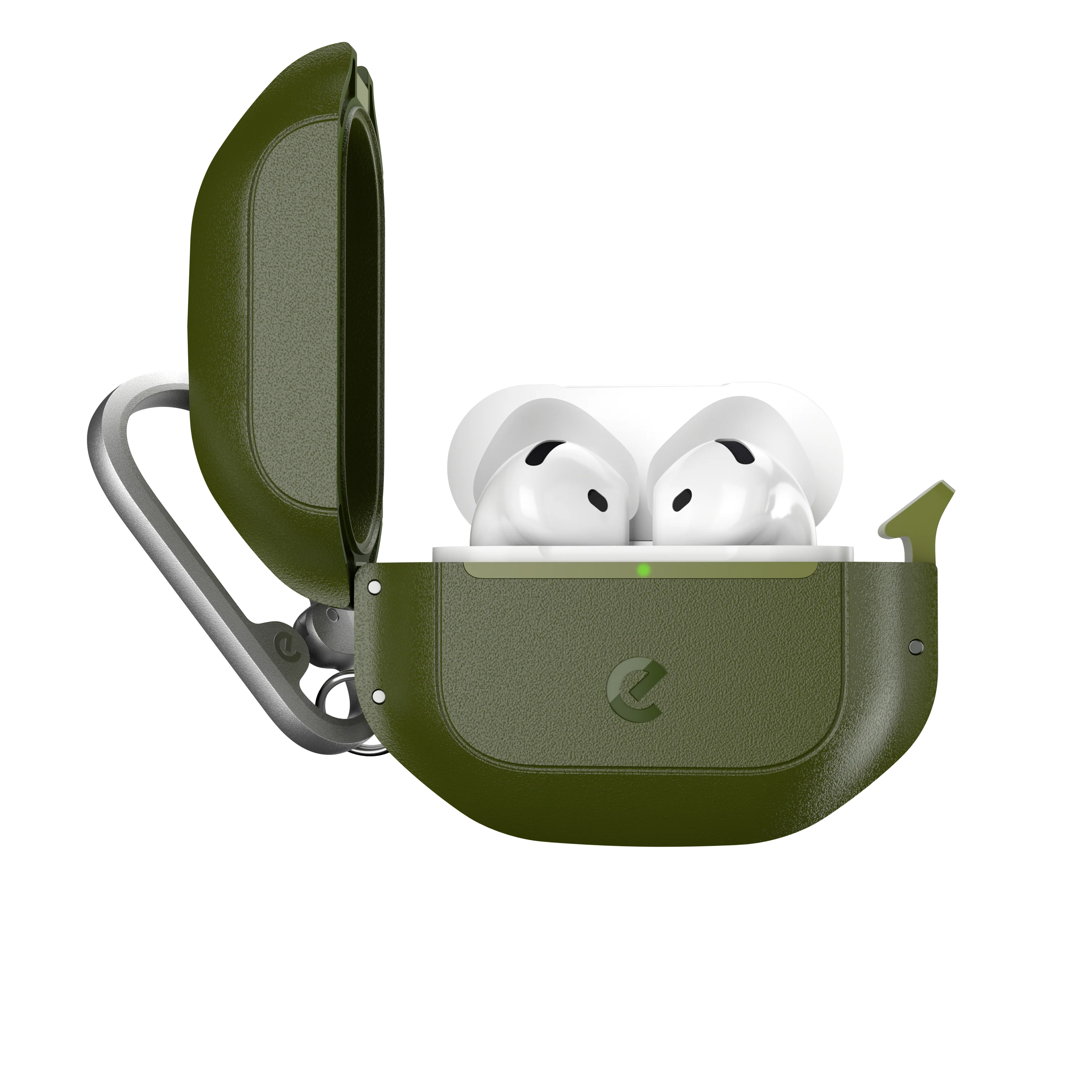 KEYBUDZ Element Proof Series Case for AirPods 4 - Forest Green - Image 4