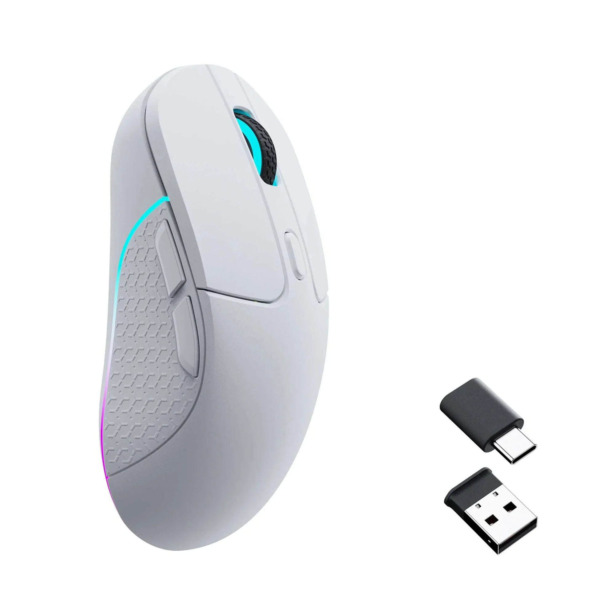 KEYCHRON M3 Wireless Mouse - White - Image 2