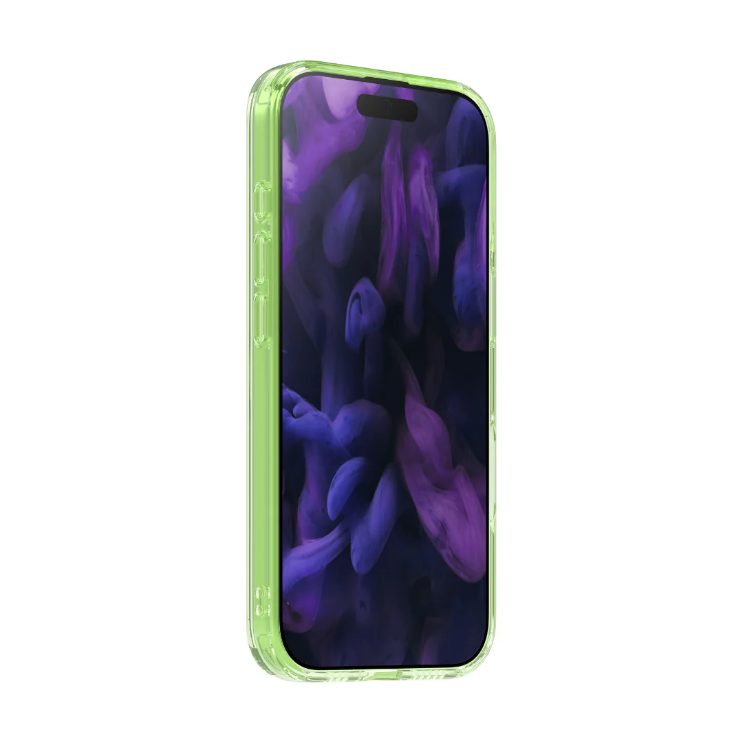 LAUT Crystal Fluro MagSafe Case for iPhone 17 - Light Green - Image 3