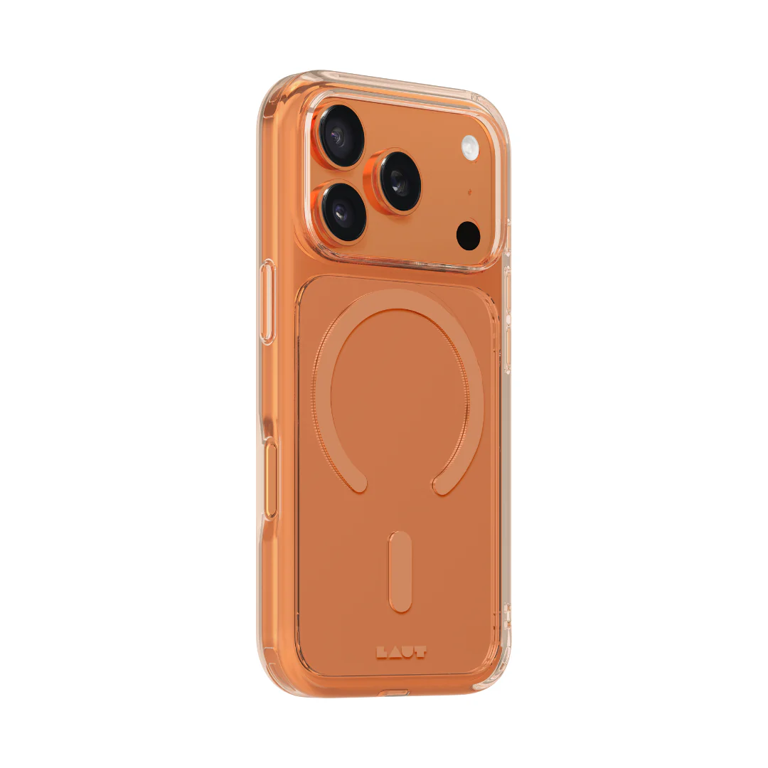 LAUT Crystal Fluro MagSafe Case for iPhone 17 Pro - Clear Bronze - Image 2