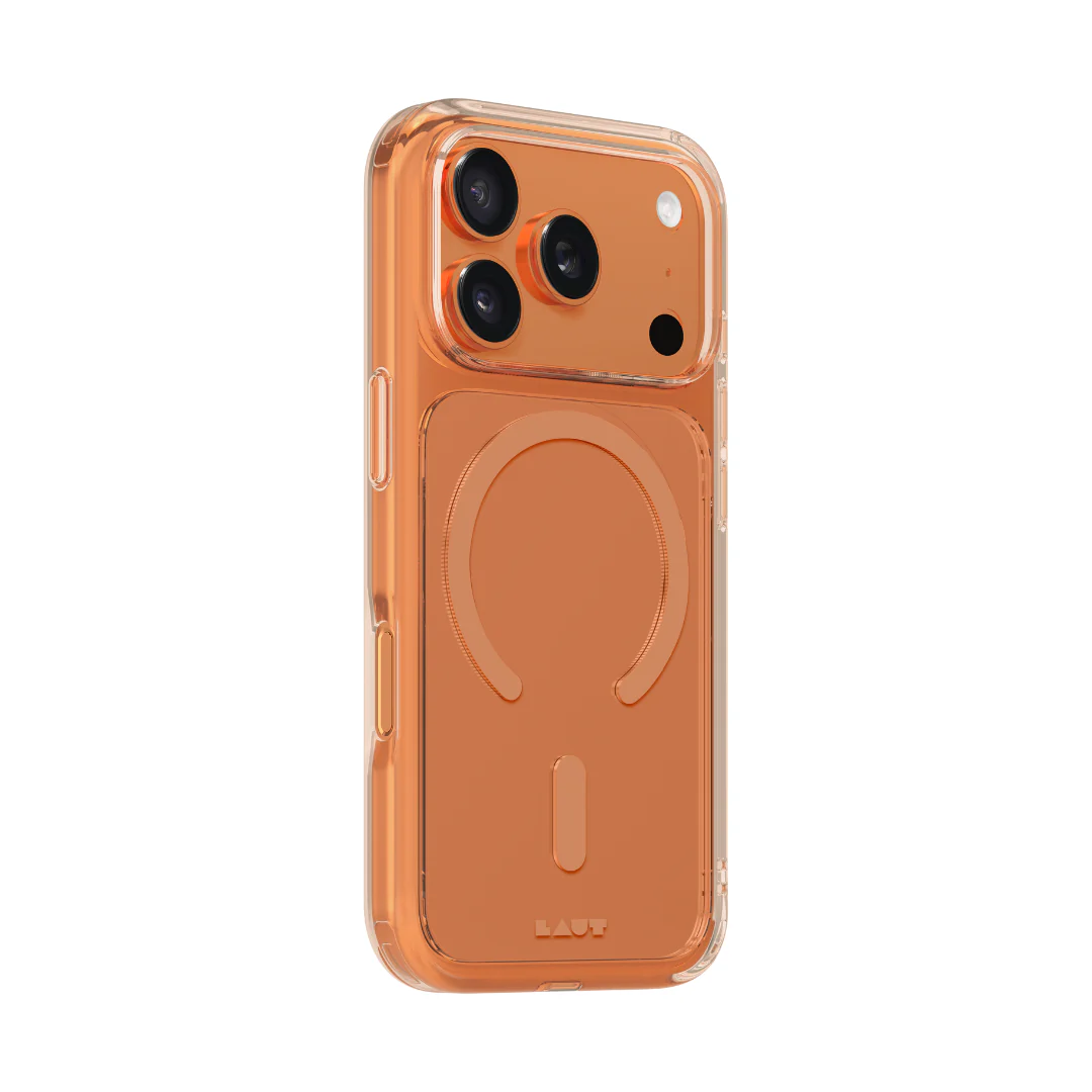 LAUT Crystal Fluro MagSafe Case for iPhone 17 Pro Max - Clear Bronze - Image 2