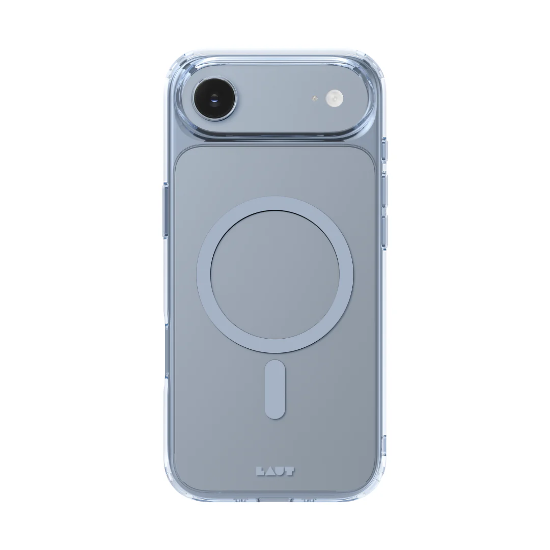 LAUT Crystal Fluro MagSafe Case for iPhone Air - Light Blue