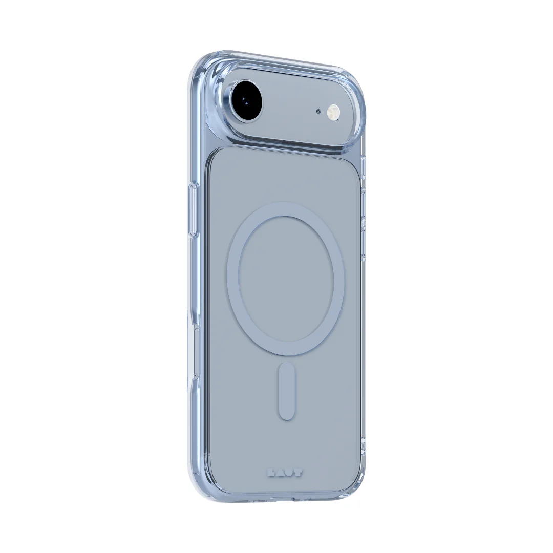 LAUT Crystal Fluro MagSafe Case for iPhone Air - Light Blue - Image 2