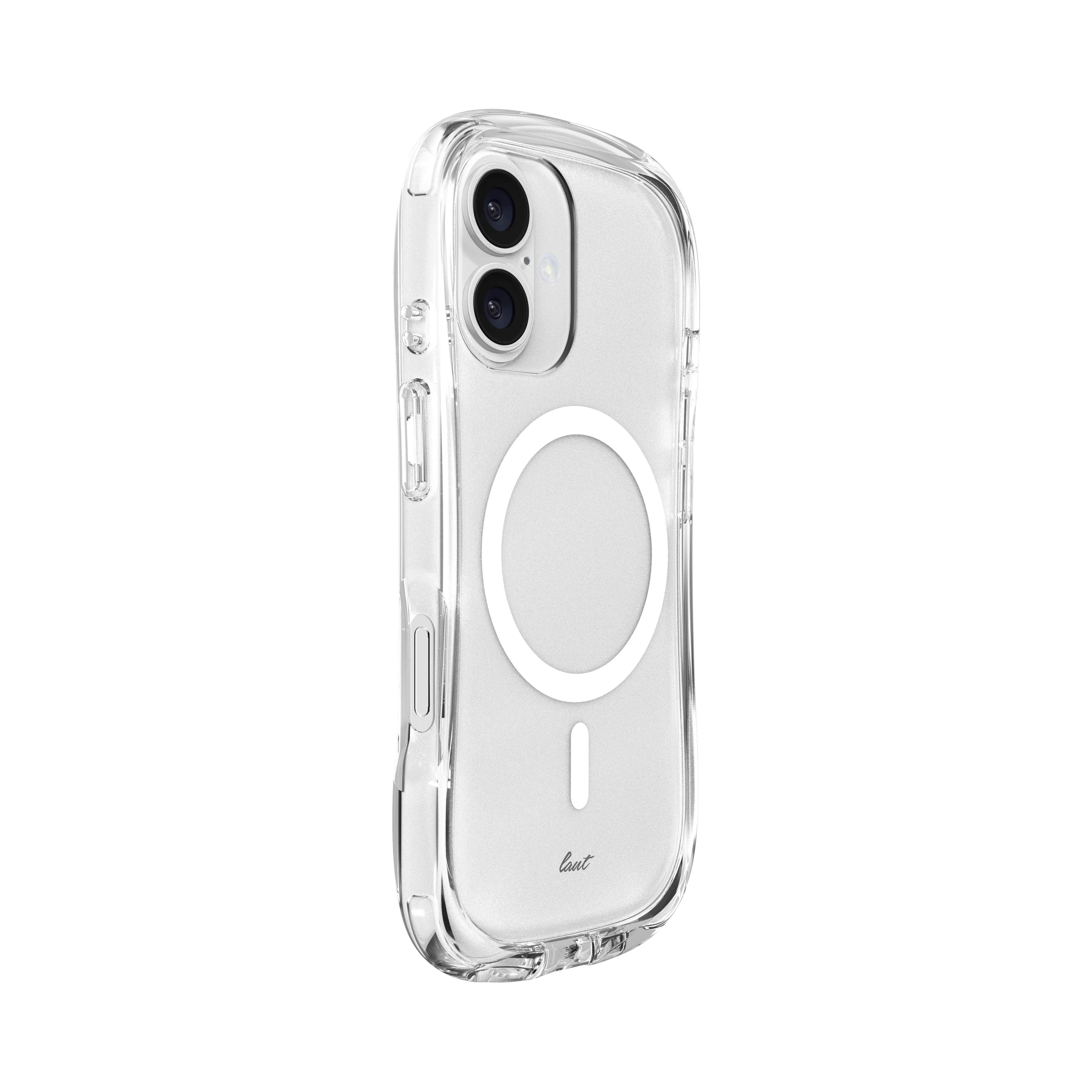 LAUT Pop Lume MagSafe Case for iPhone 16 Plus - Crystal (OLD) - Image 4