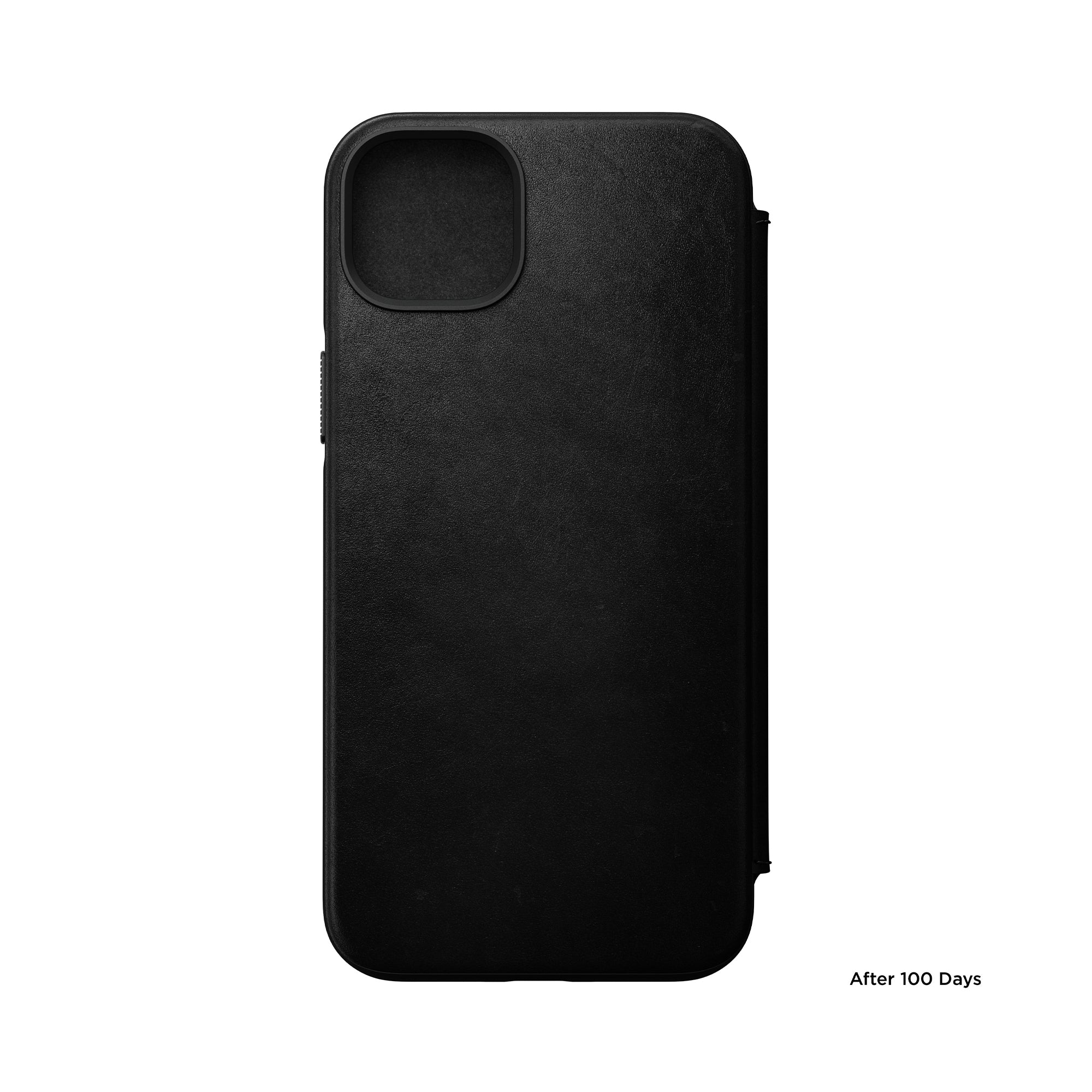 NOMAD Modern Leather Folio/Nomad for iPhone 14 Plus - Black - Image 4