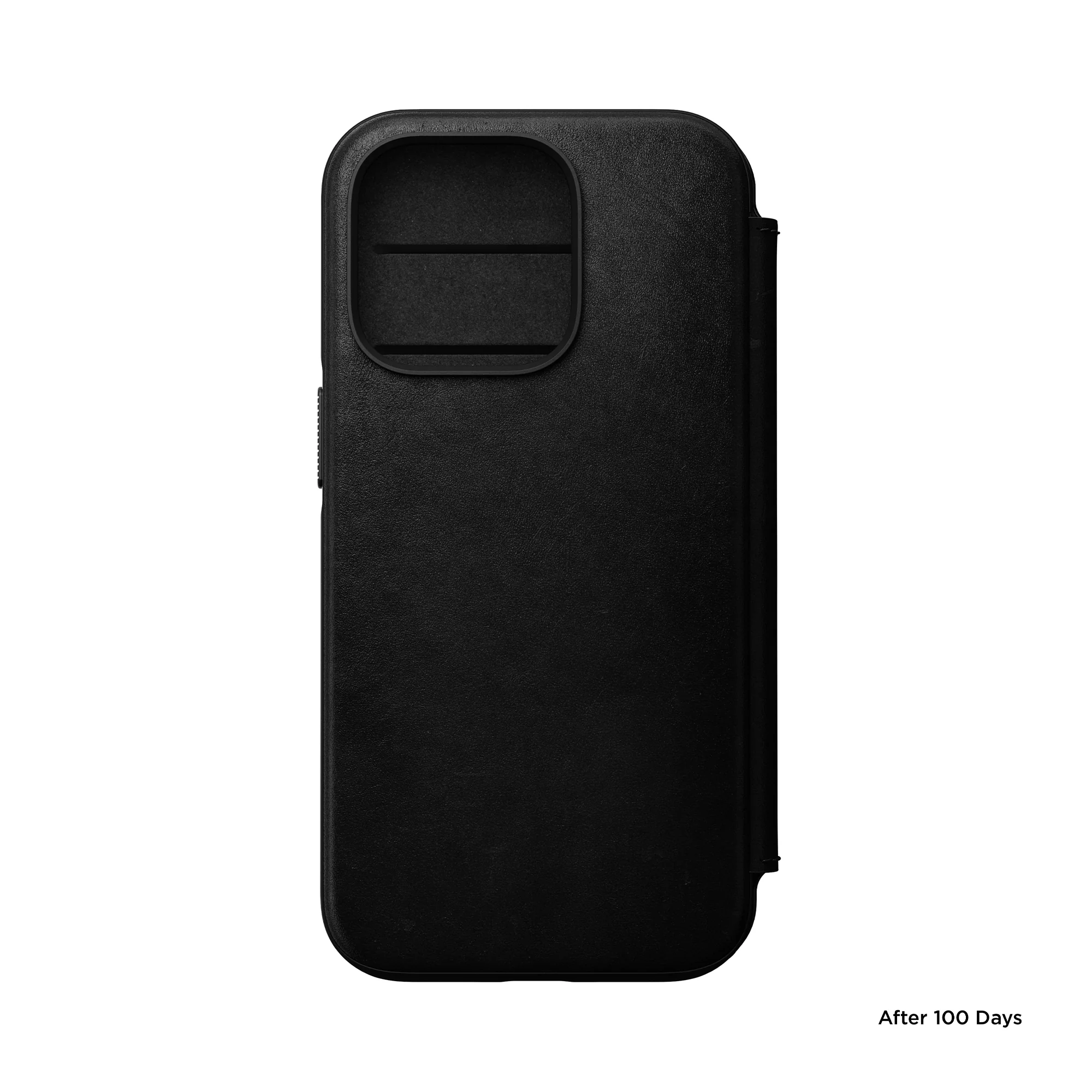 NOMAD Modern Leather Folio/Nomad for iPhone 14 Pro - Black - Image 4