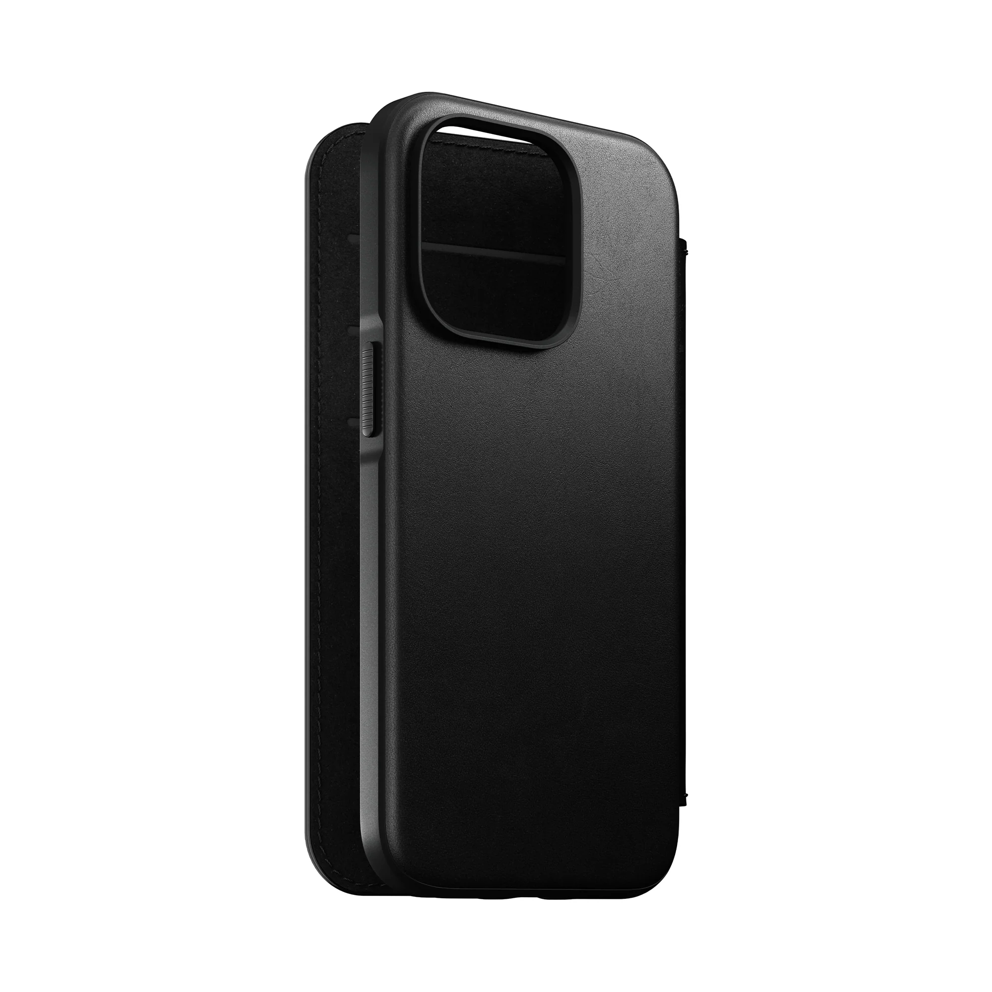 NOMAD Modern Leather Folio/Nomad for iPhone 14 Pro - Black - Image 5