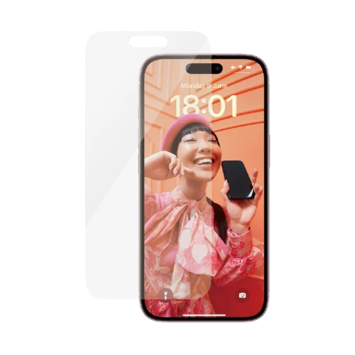 PANZERGLASS Classic Fit for iPhone 15 - Clear