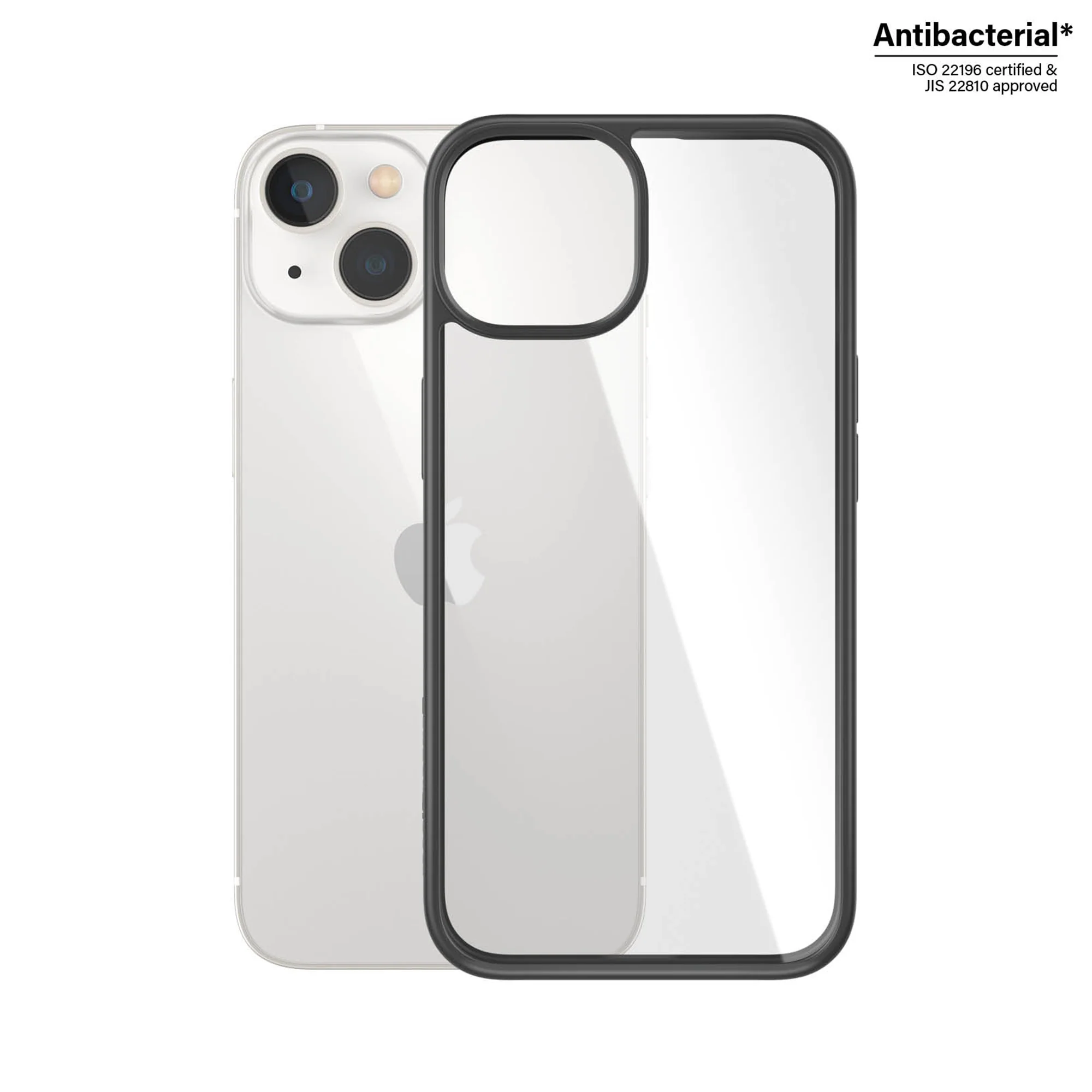 PANZERGLASS ClearCase Black Edition for iPhone 14 - Black