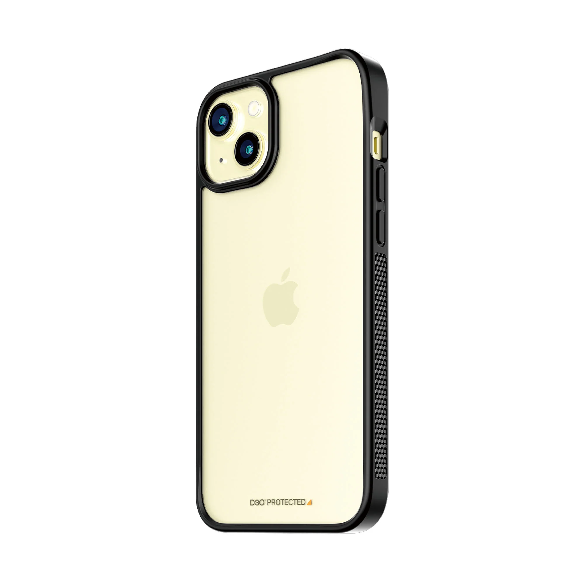 PANZERGLASS ClearCase for iPhone 15 Plus - Clear/Black - Image 2