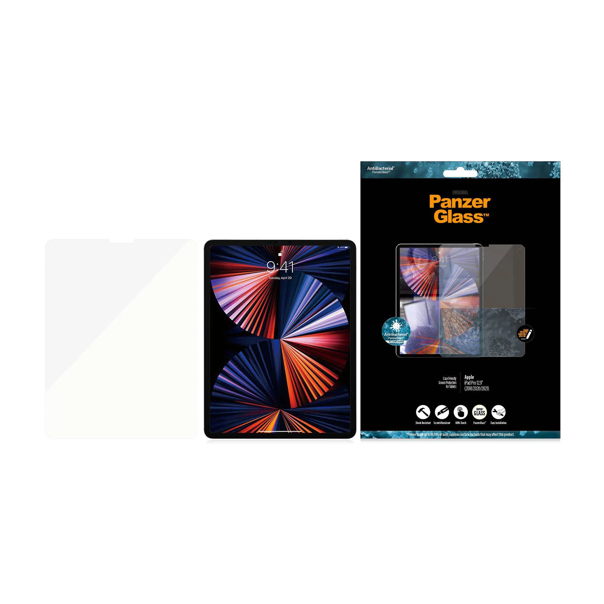 PANZERGLASS for 12.9" iPad Pro (3rd-6th Gen) - Clear - Image 3