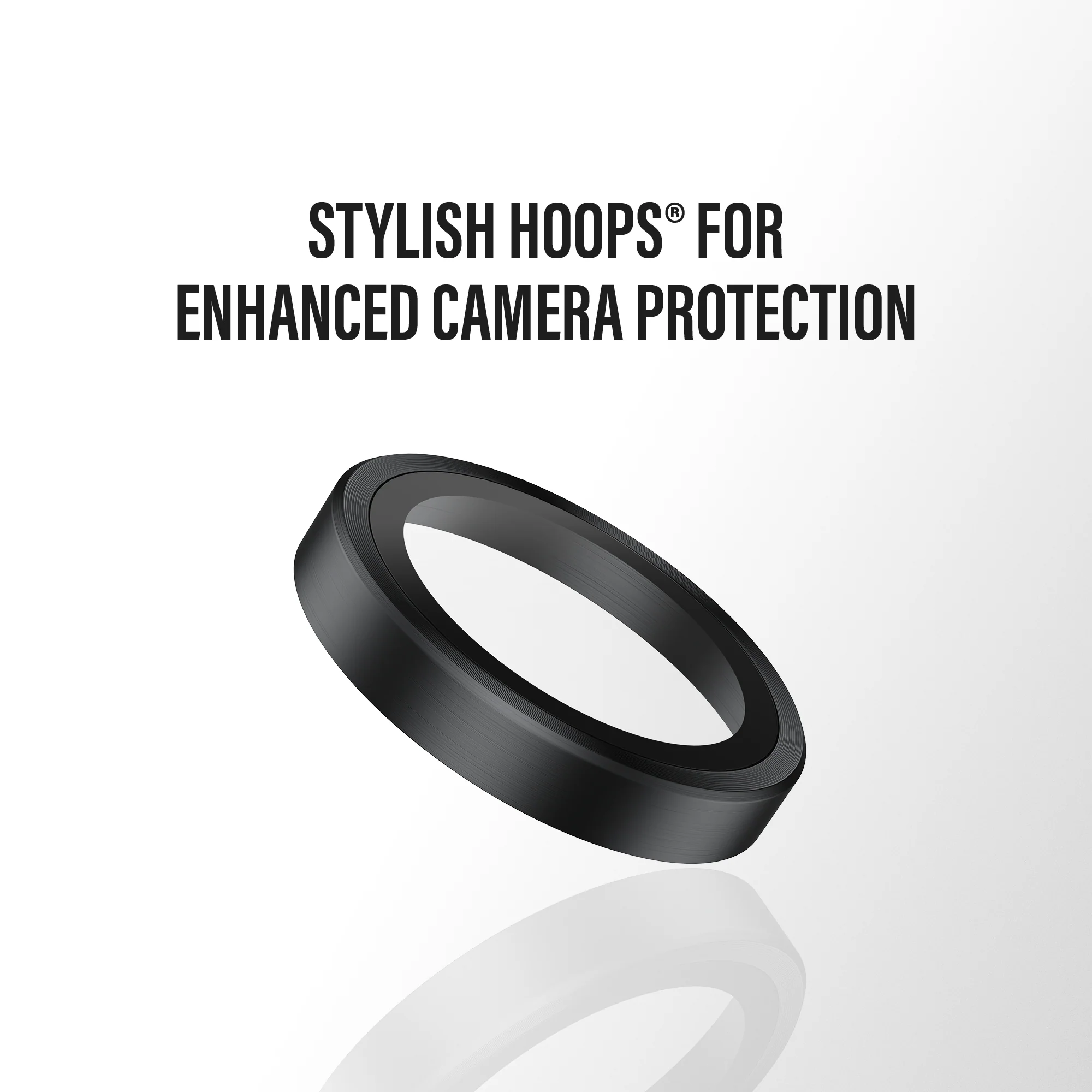 PANZERGLASS Hoops Camera Lens Protector iPhone 17 / 16 / 16 Plus - Black - Image 4