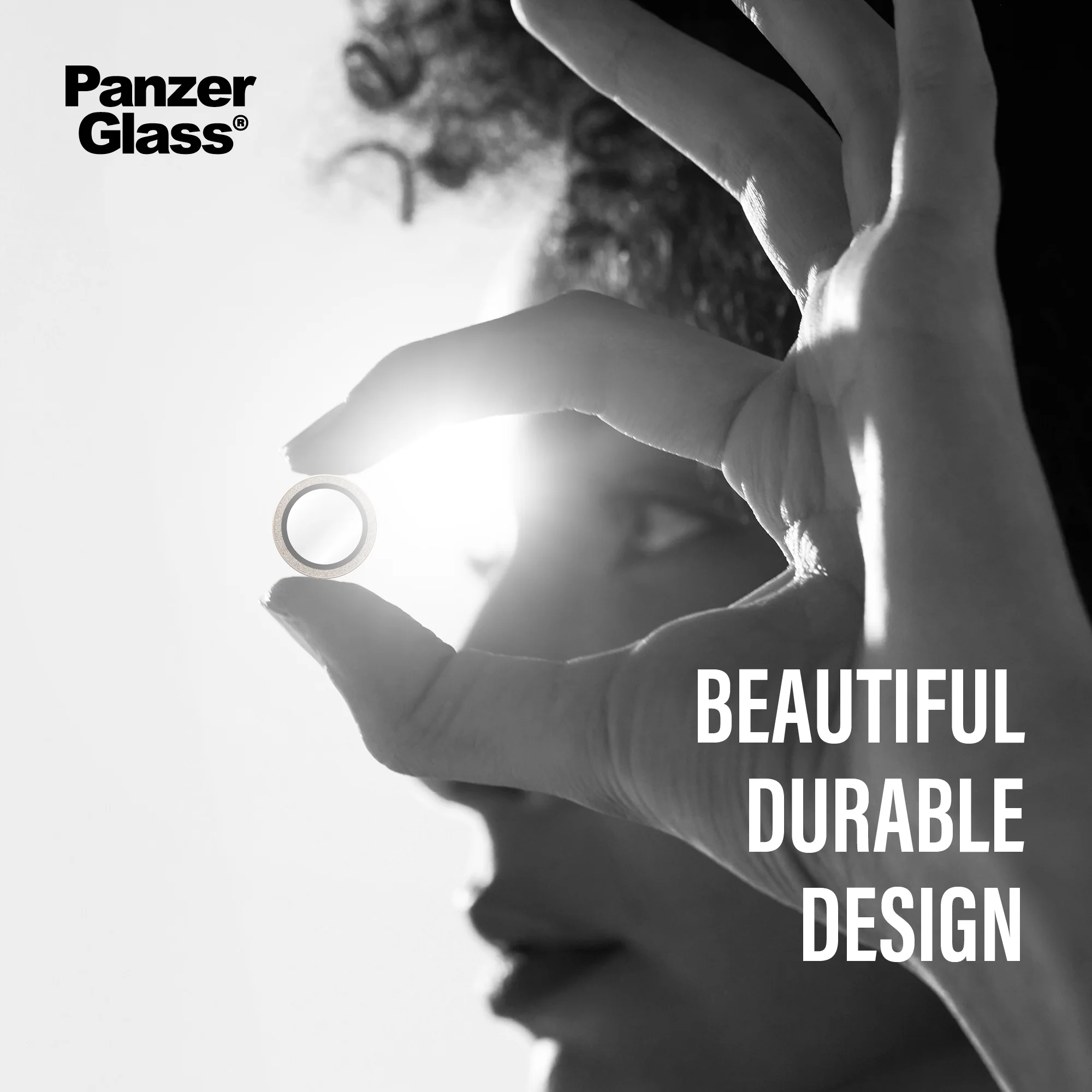 PANZERGLASS Hoops Camera Lens Protector iPhone 17 / 16 / 16 Plus - Gold - Image 5