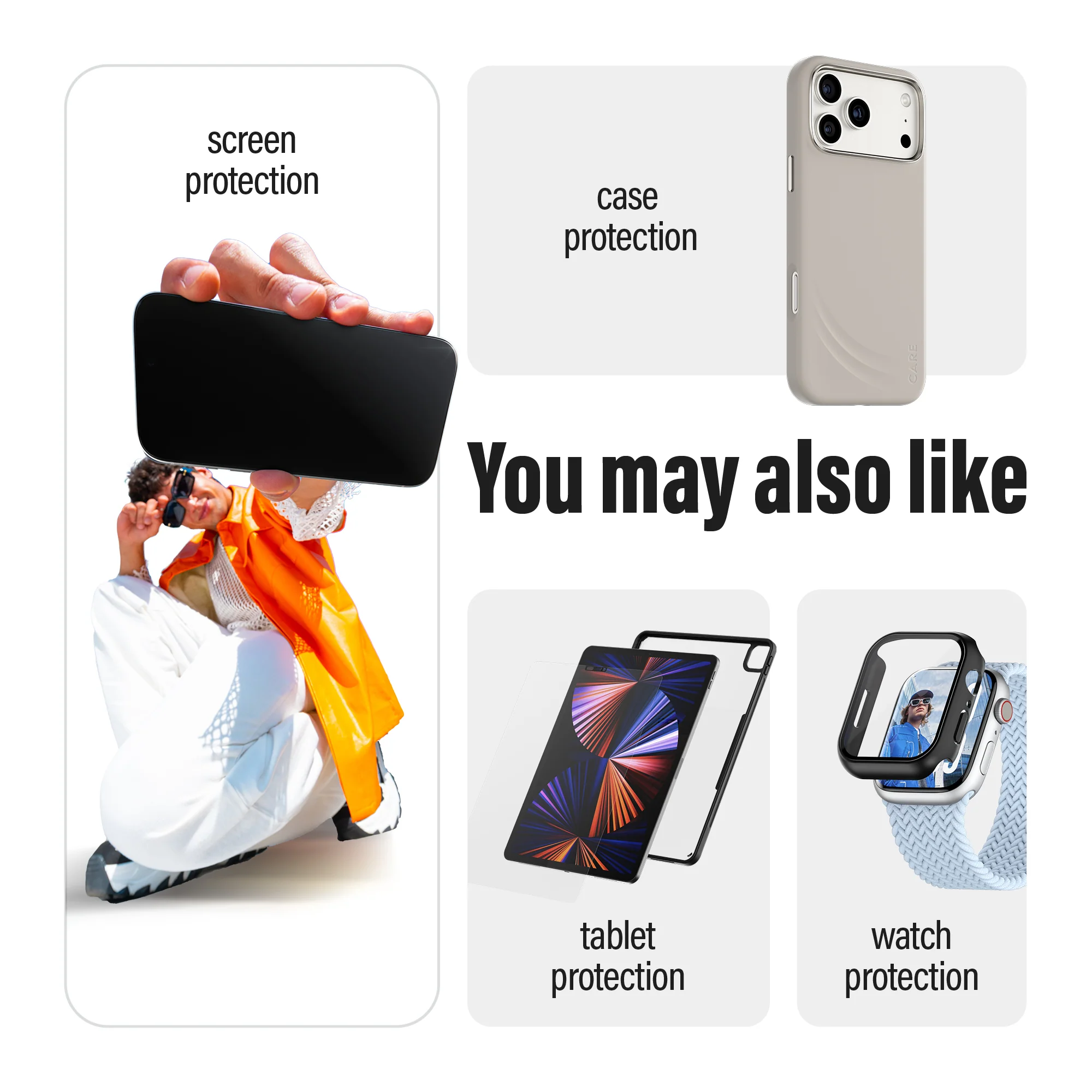 PANZERGLASS Hoops Camera Lens Protector iPhone 17 Pro / 17 Pro Max / 16 Pro / 16 Pro Max - Black - Image 8