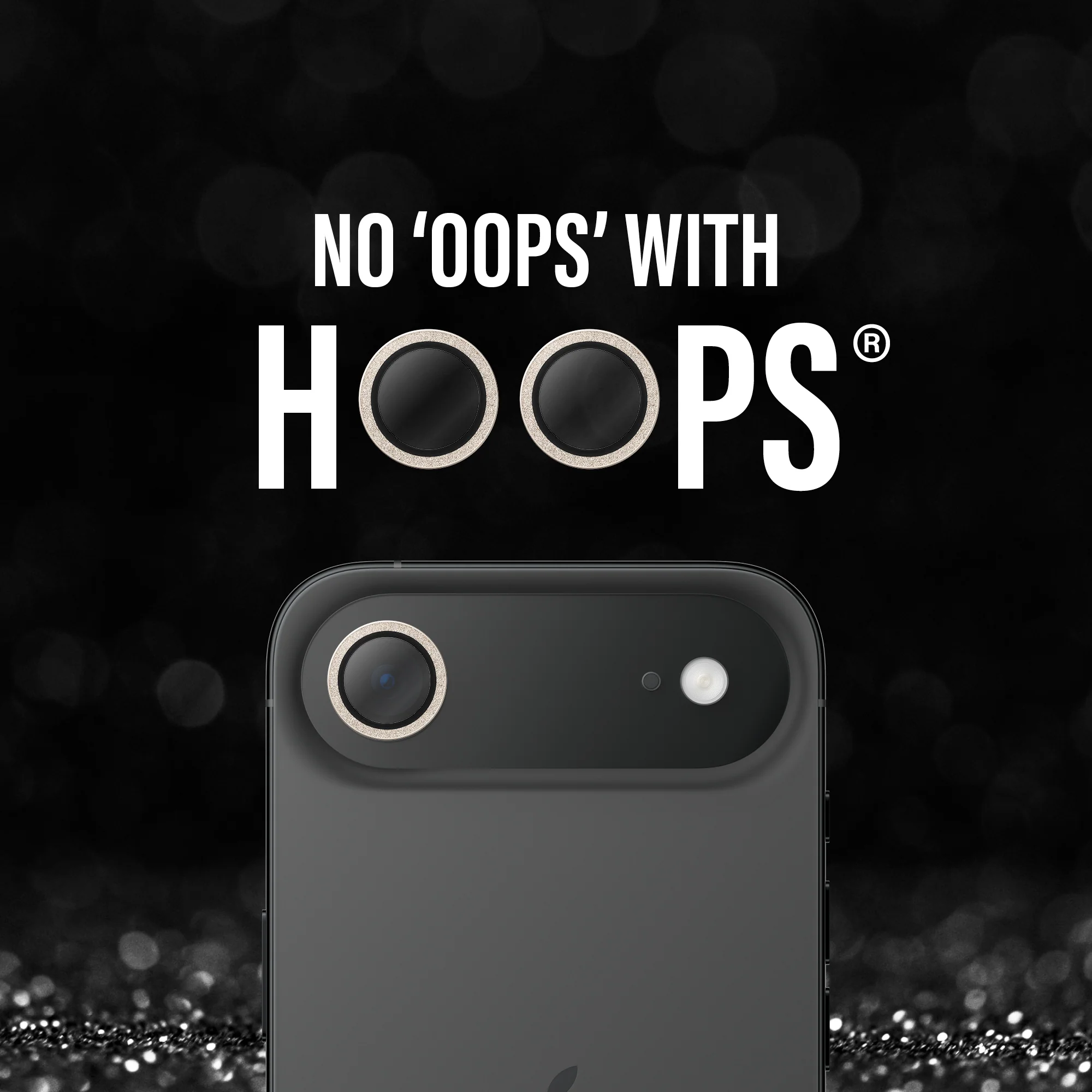 PANZERGLASS Hoops Camera Lens Protector iPhone Air - Gold - Image 2