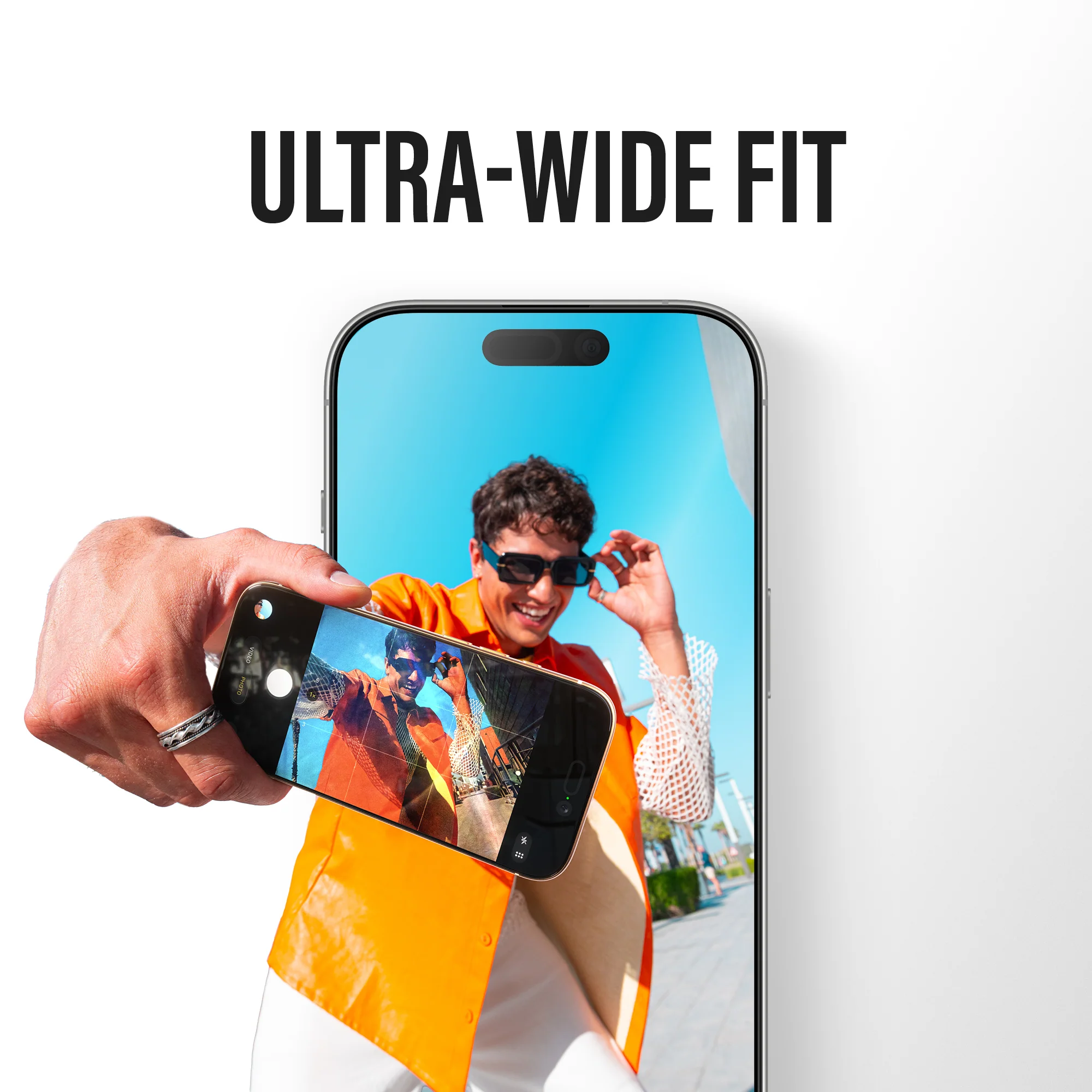 PANZERGLASS Ultra-Wide Fit Screen Protector for iPhone 17 / 16 Pro  - Clear - Image 4