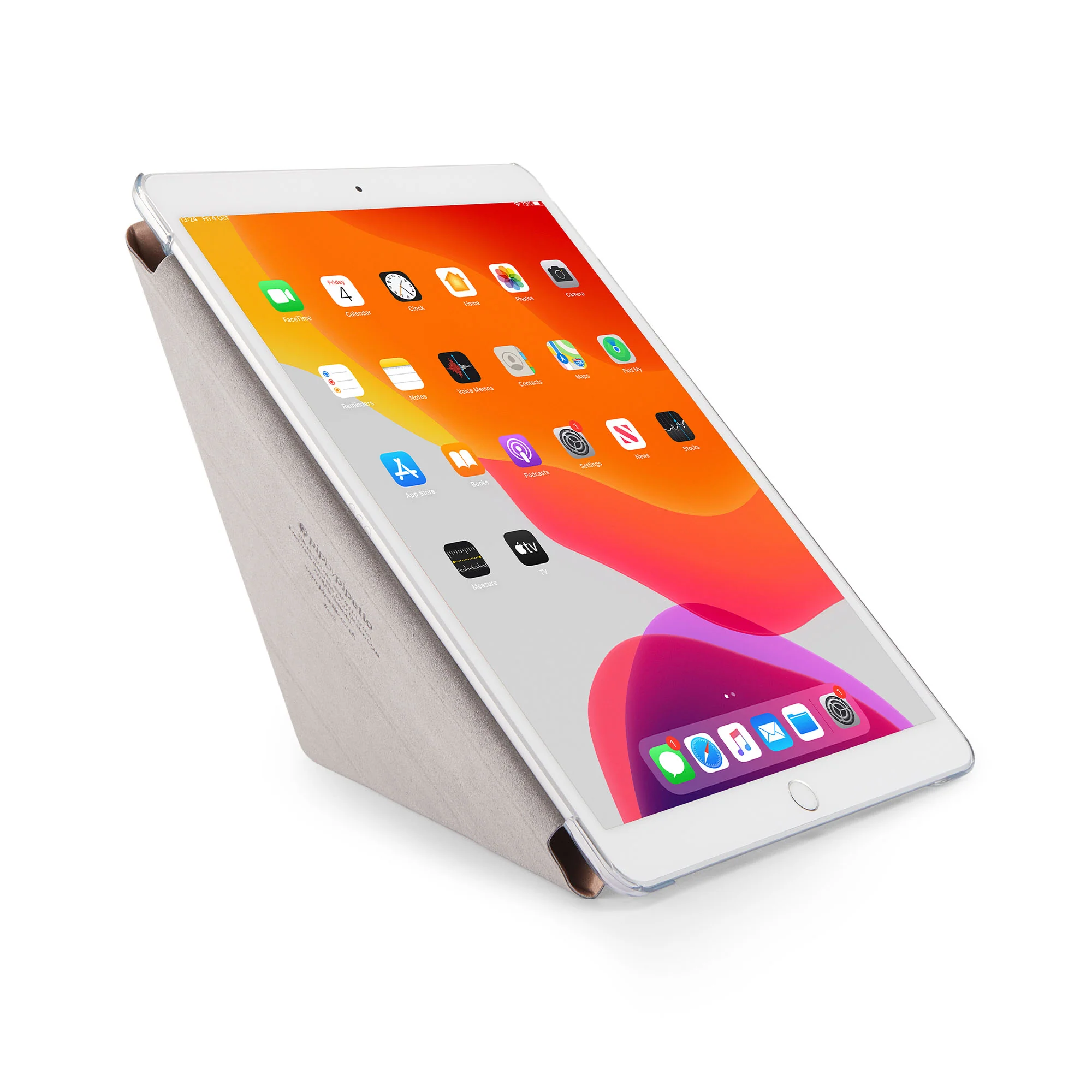 PIPETTO Origami Case for iPad (7th-9th Gen) - Rose Gold/Clear - Image 5
