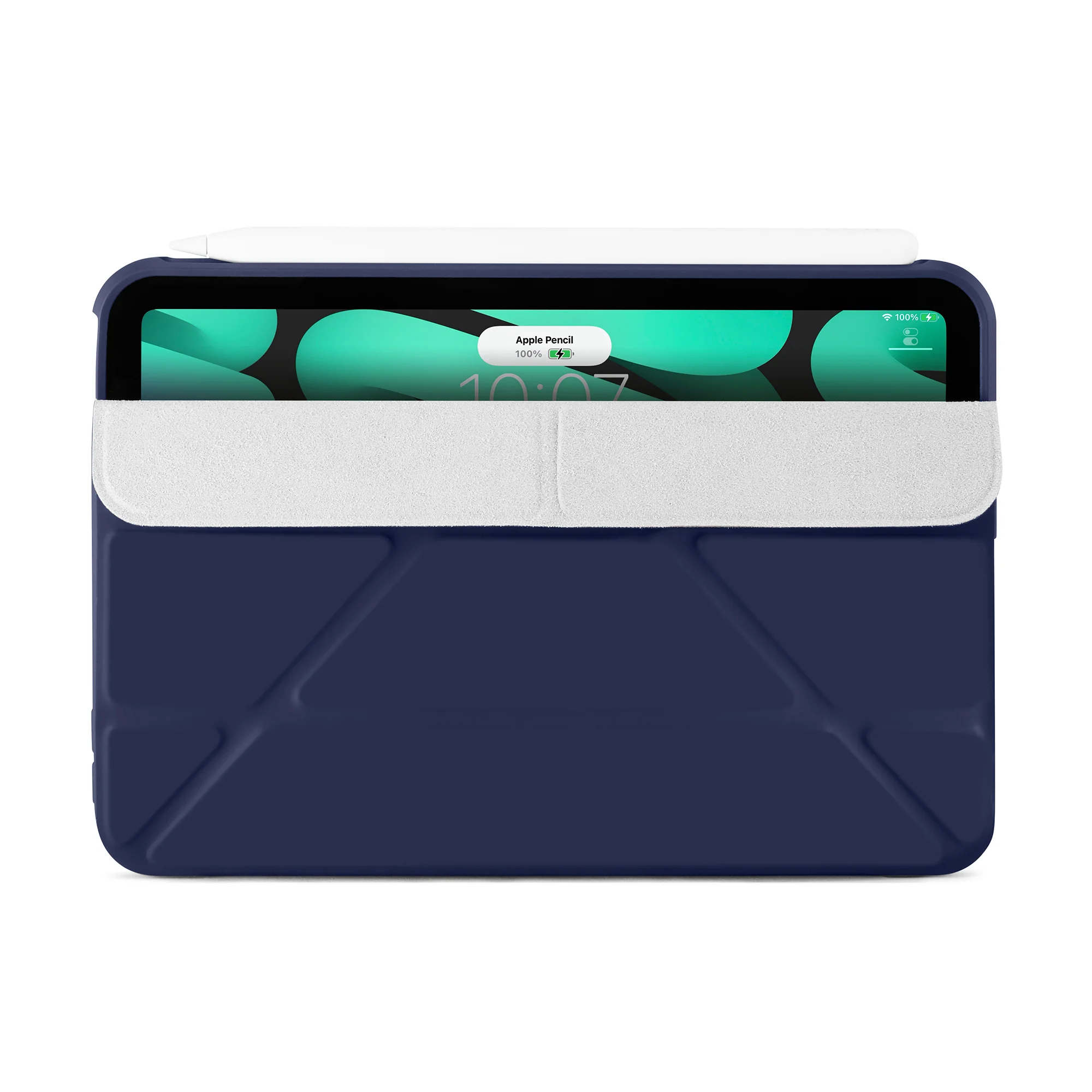 PIPETTO Origami No.1 Case for iPad mini (6th Gen) - Dark Blue - Image 4