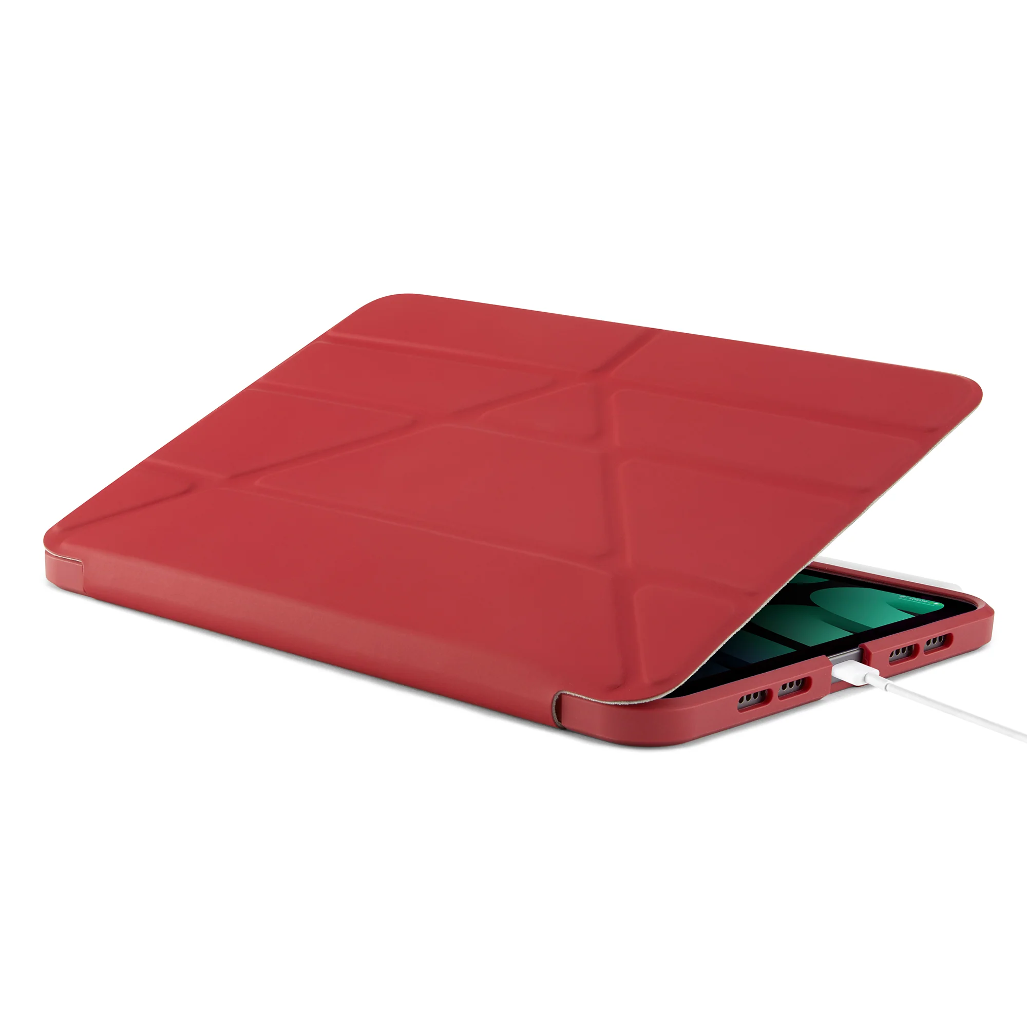 PIPETTO Origami No.1 Case for iPad mini (6th Gen) - Dark Red - Image 10
