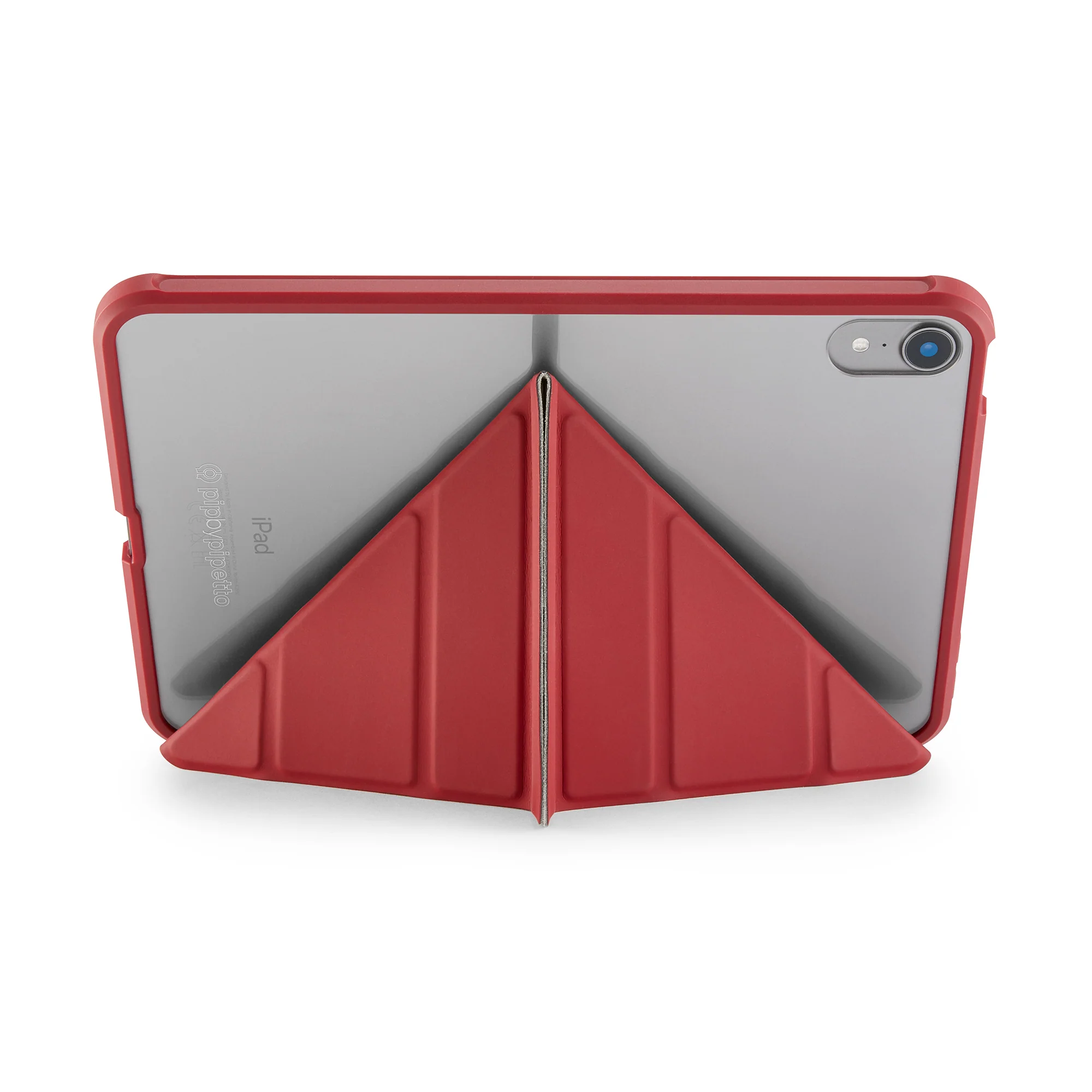 PIPETTO Origami No.1 Case for iPad mini (6th Gen) - Dark Red - Image 12