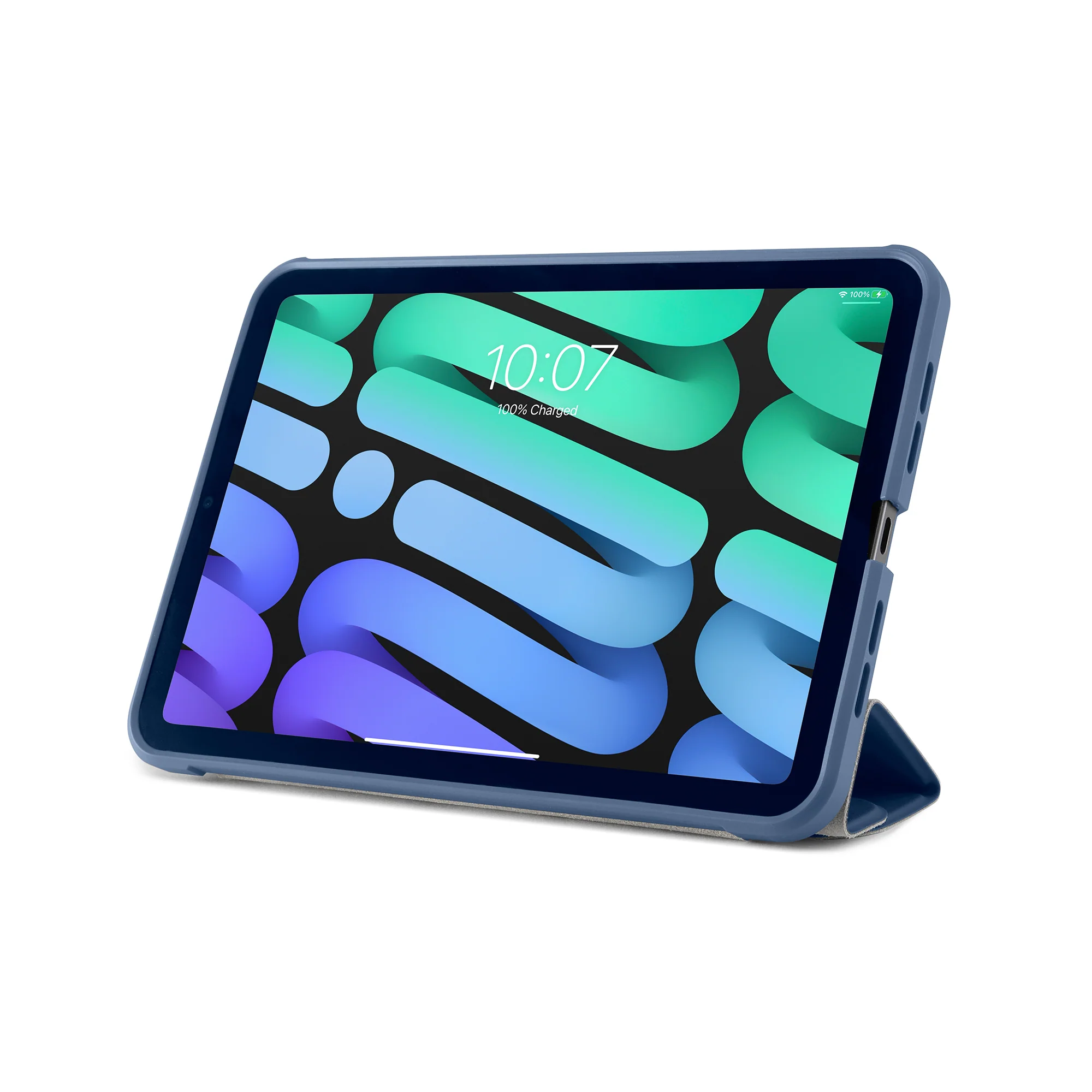 PIPETTO Origami No.1 Case for iPad mini (6th Gen) - Navy - Image 7