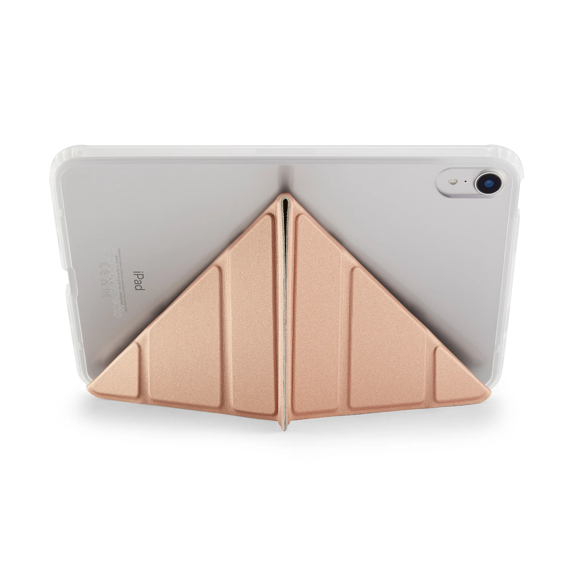 PIPETTO Origami No.1 Case for iPad mini (6th Gen) - Rose Gold - Image 12