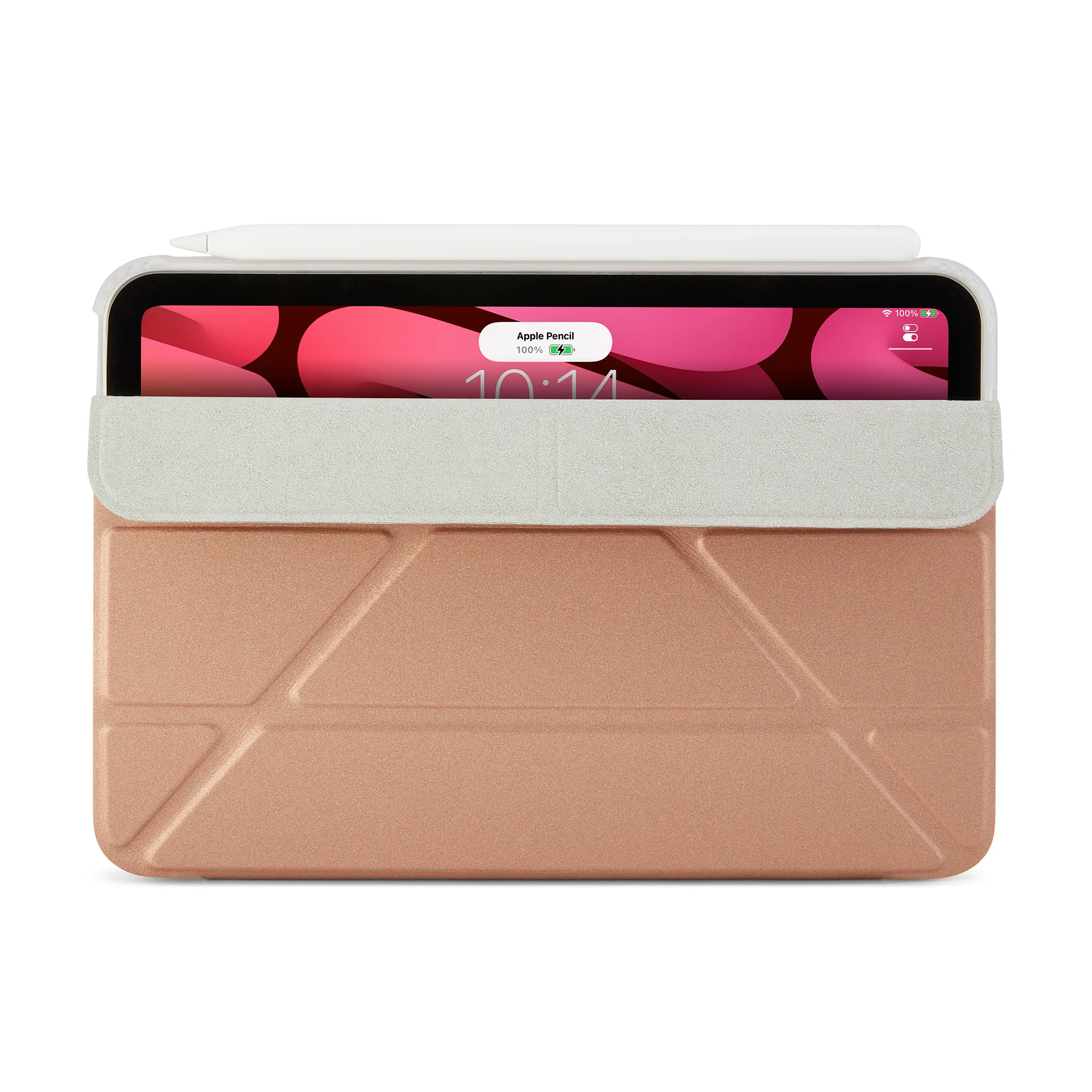 PIPETTO Origami No.1 Case for iPad mini (6th Gen) - Rose Gold - Image 4