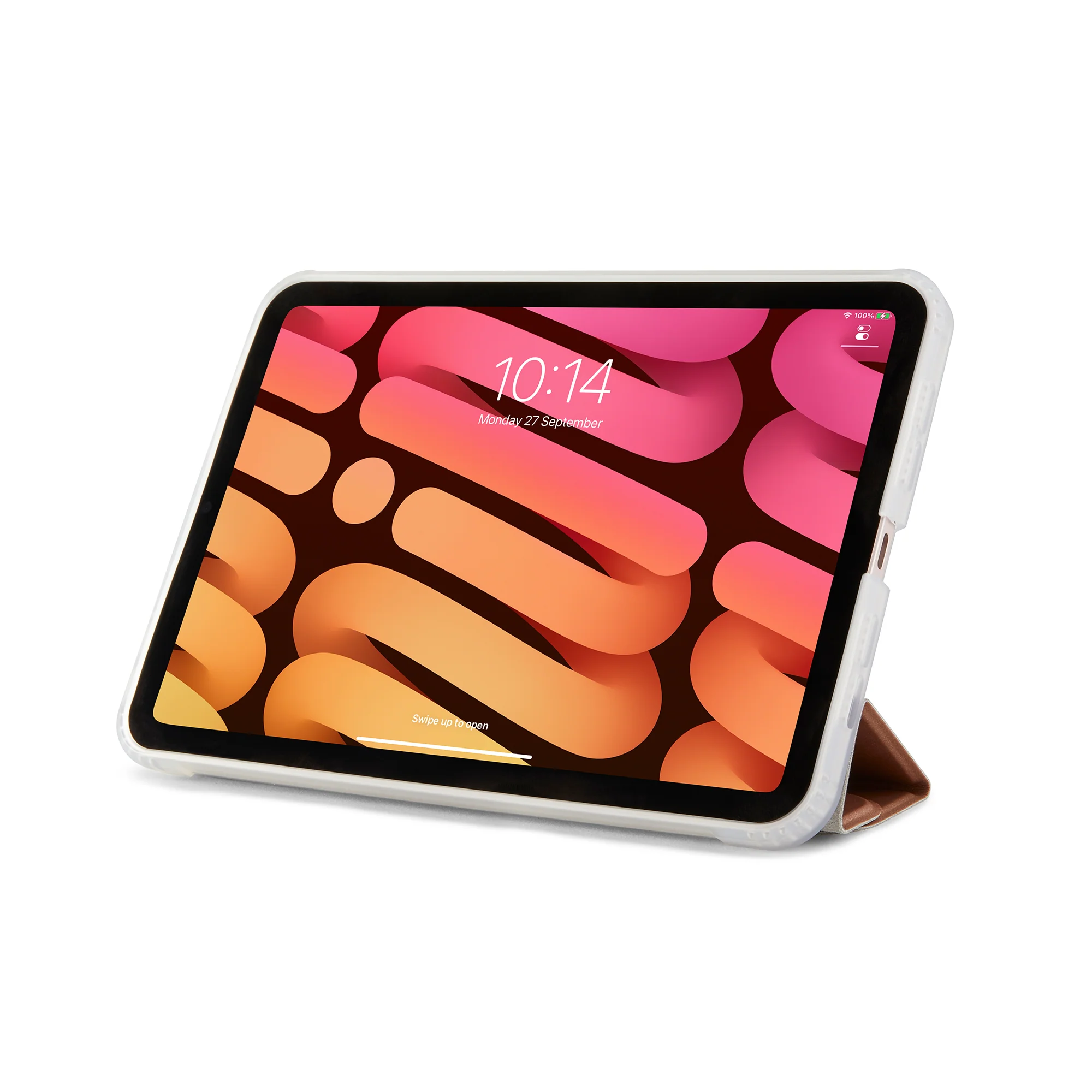 PIPETTO Origami No.1 Case for iPad mini (6th Gen) - Rose Gold - Image 7