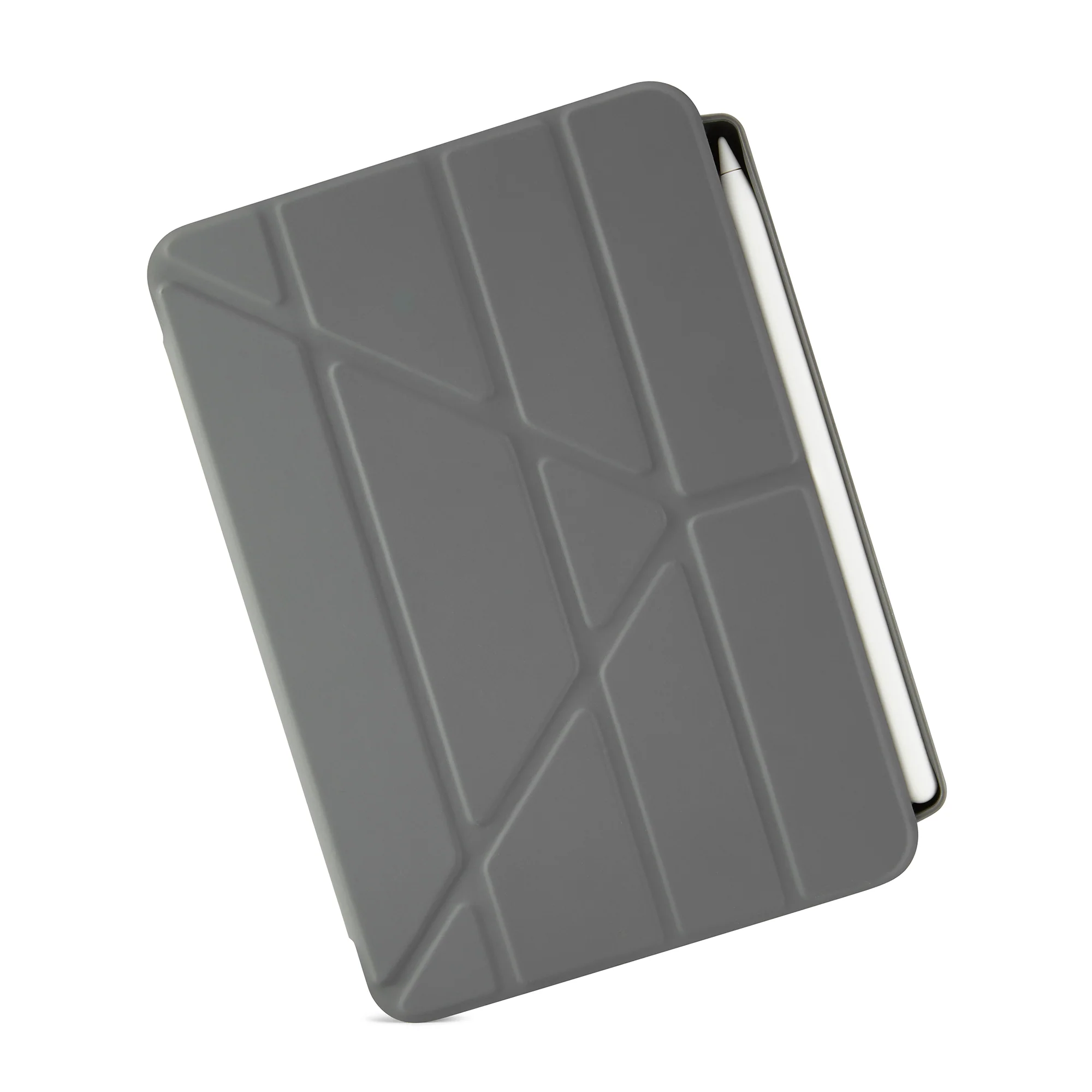 PIPETTO Origami No.3 Case for iPad Mini 6th Gen (2021) - Dark Grey - Image 3