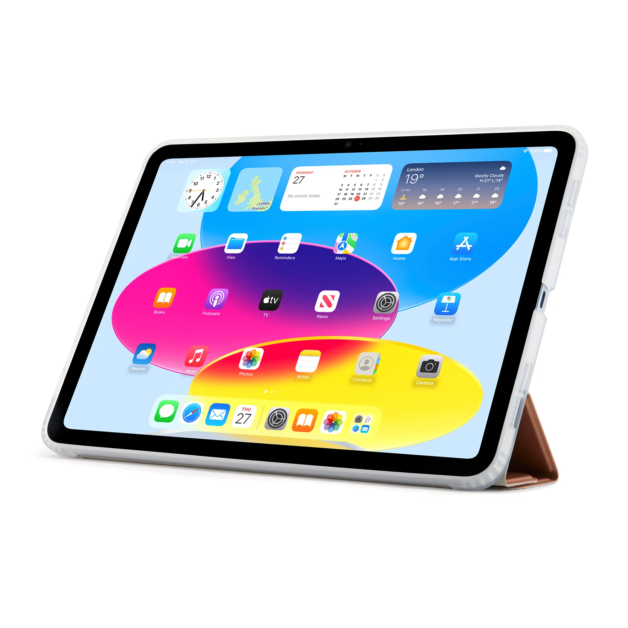 PIPETTO Origami No1 Case for iPad 10th Gen (2022) - Rose Gold - Image 6