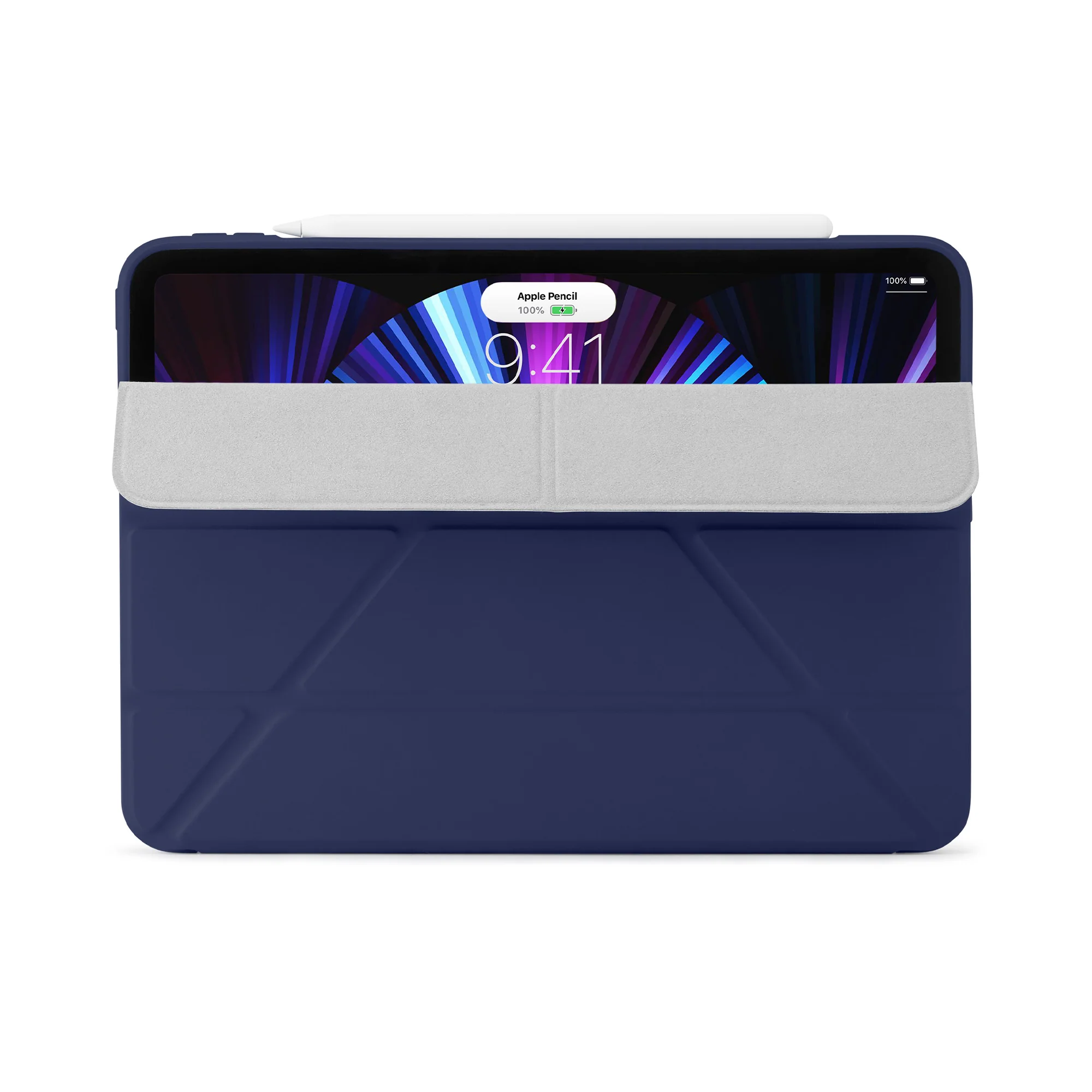 PIPETTO Origami No1 Case for 11" iPad Pro (5th-6th Gen) - Dark Blue - Image 3